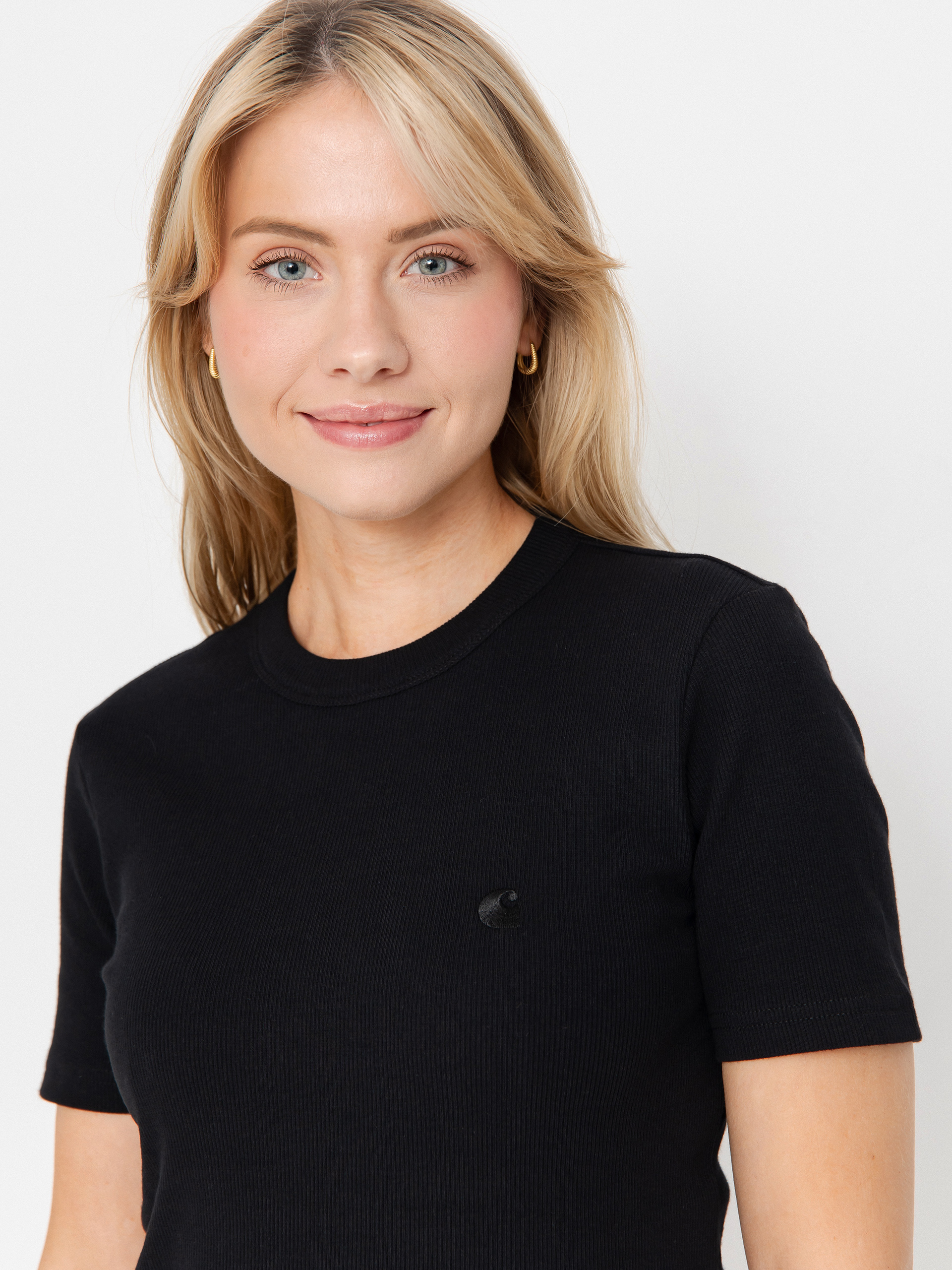 Тениска Carhartt WIP Philipa Wmn (black)