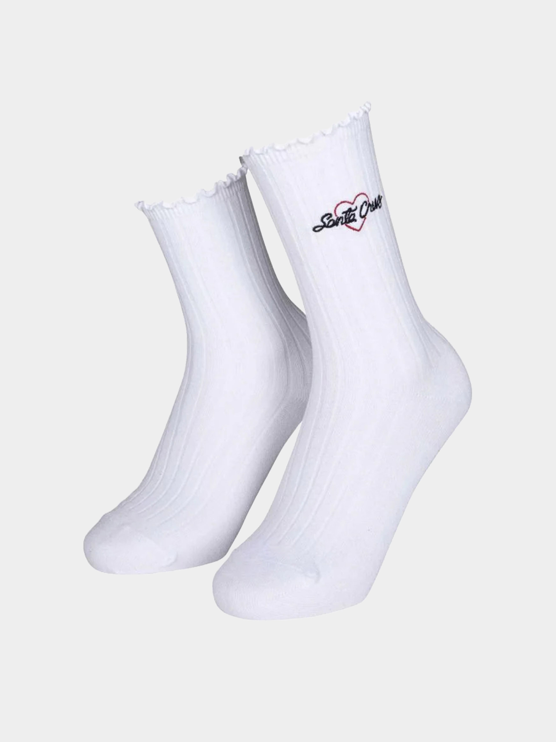 Чорапи Santa Cruz Love Script Socks 2pk Wmn (black & white)