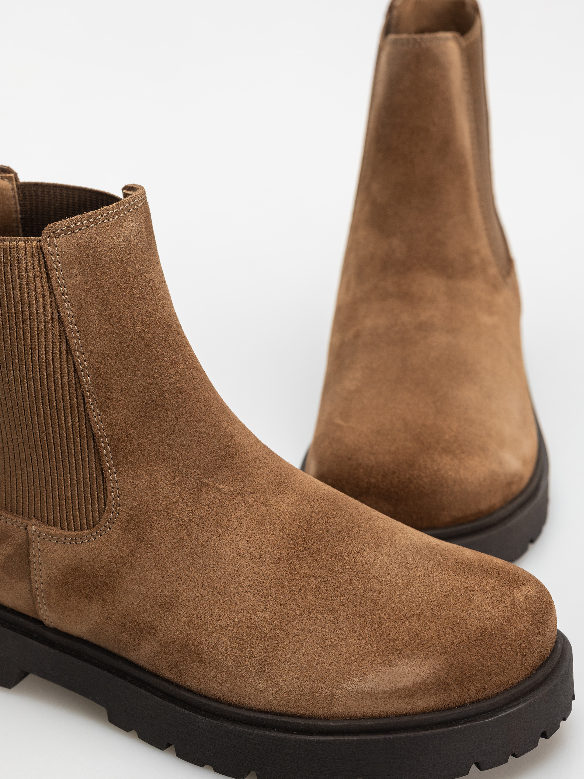 Обувки Birkenstock Highwood Slip On Suede Leather Narrow Wmn (dark tea)