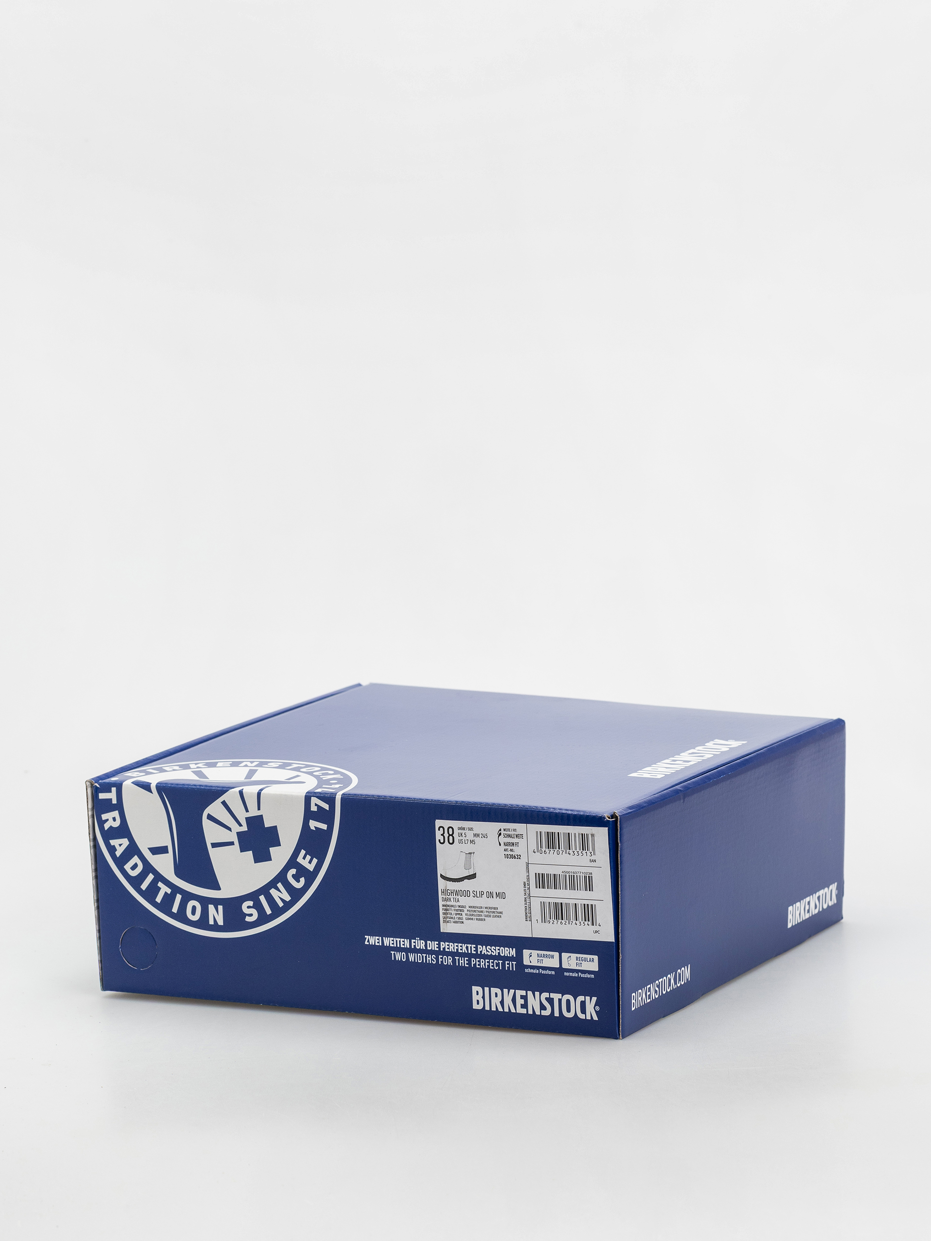 Обувки Birkenstock Highwood Slip On Suede Leather Narrow Wmn (dark tea)