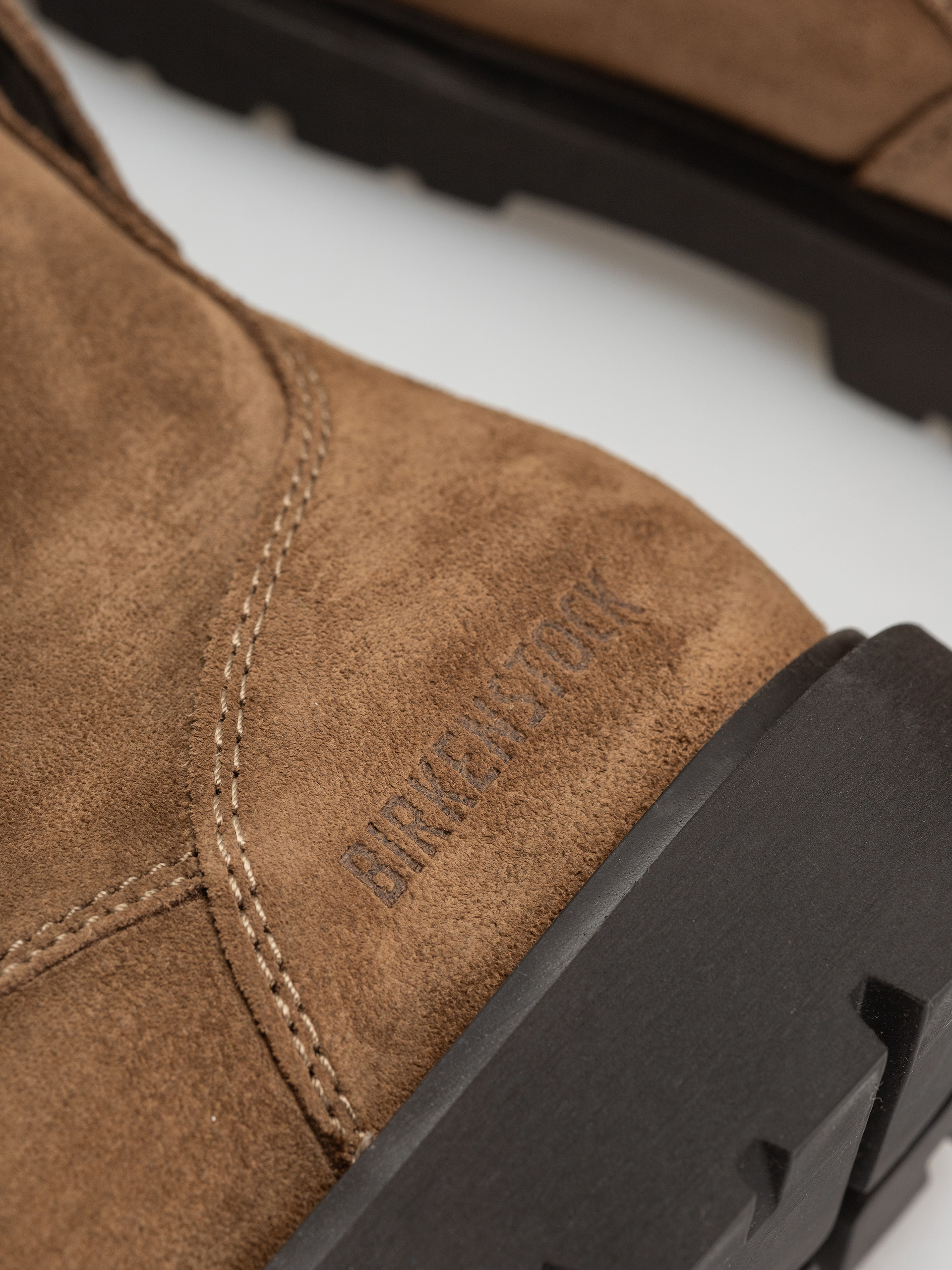 Обувки Birkenstock Highwood Lace Mid Suede Leather Narrow Wmn (dark tea)