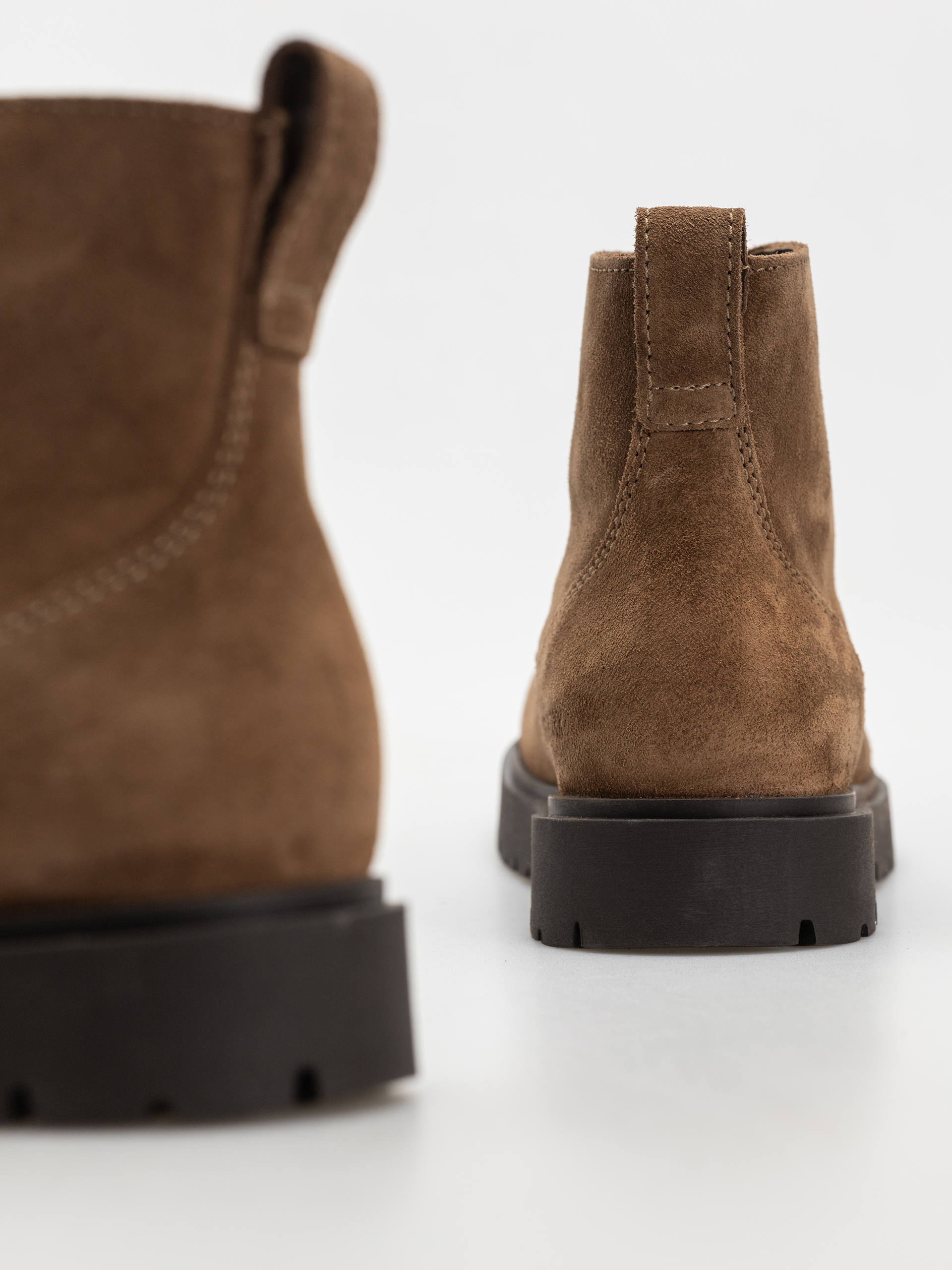 Обувки Birkenstock Highwood Lace Mid Suede Leather Narrow Wmn (dark tea)