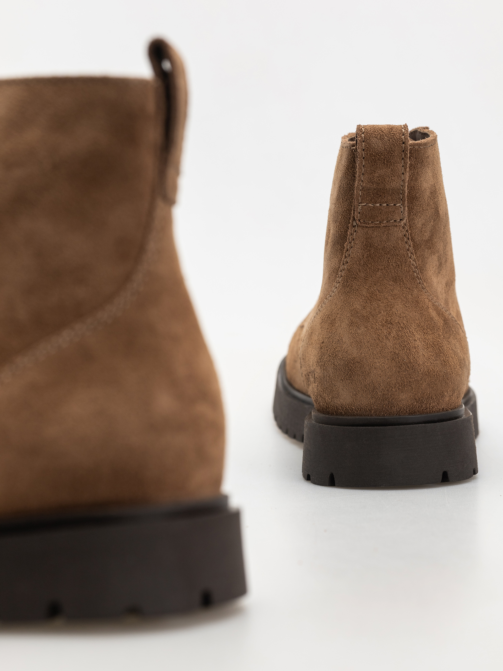 Обувки Birkenstock Highwood Lace Mid Suede Leather Regular (dark tea)