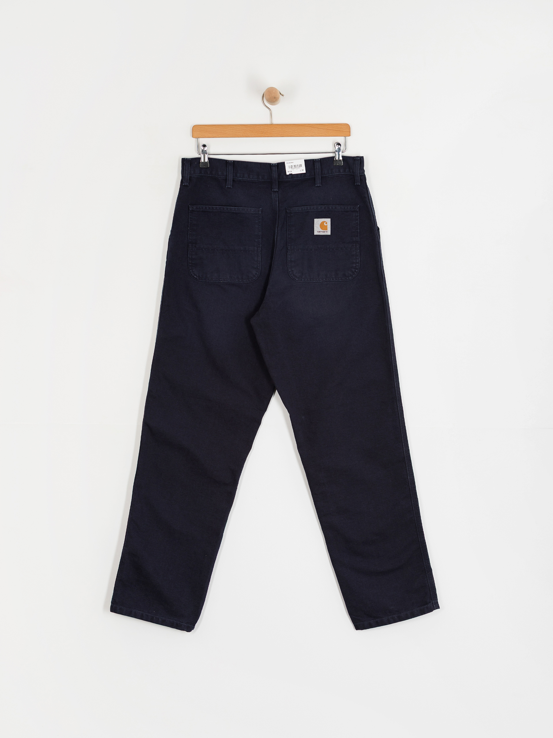 Панталони Carhartt WIP Simple (dark navy/stone canvas)