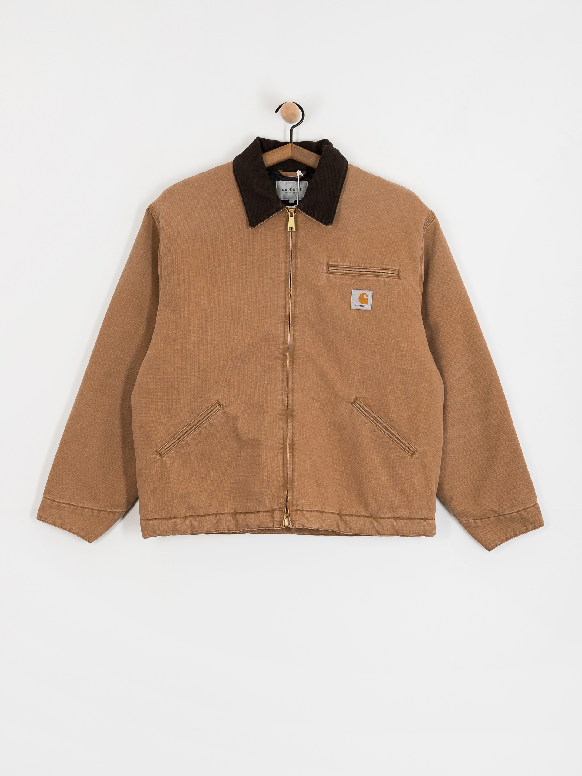 Яке Carhartt WIP OG Detroit (hamilton brown/tobacco/stone canvas)