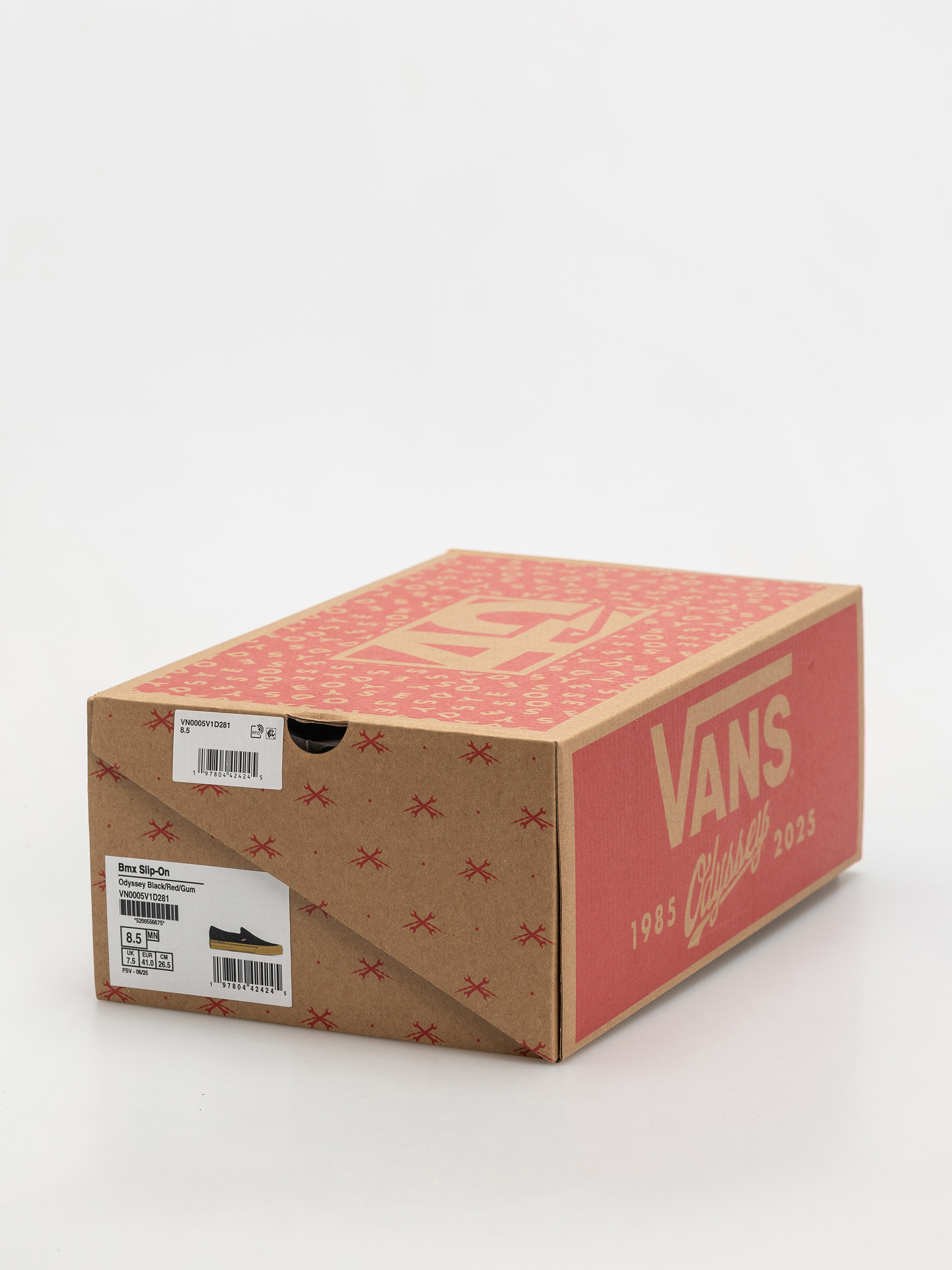 Обувки Vans Bmx Slip On X Odyssey (odyssey black/red/gum)