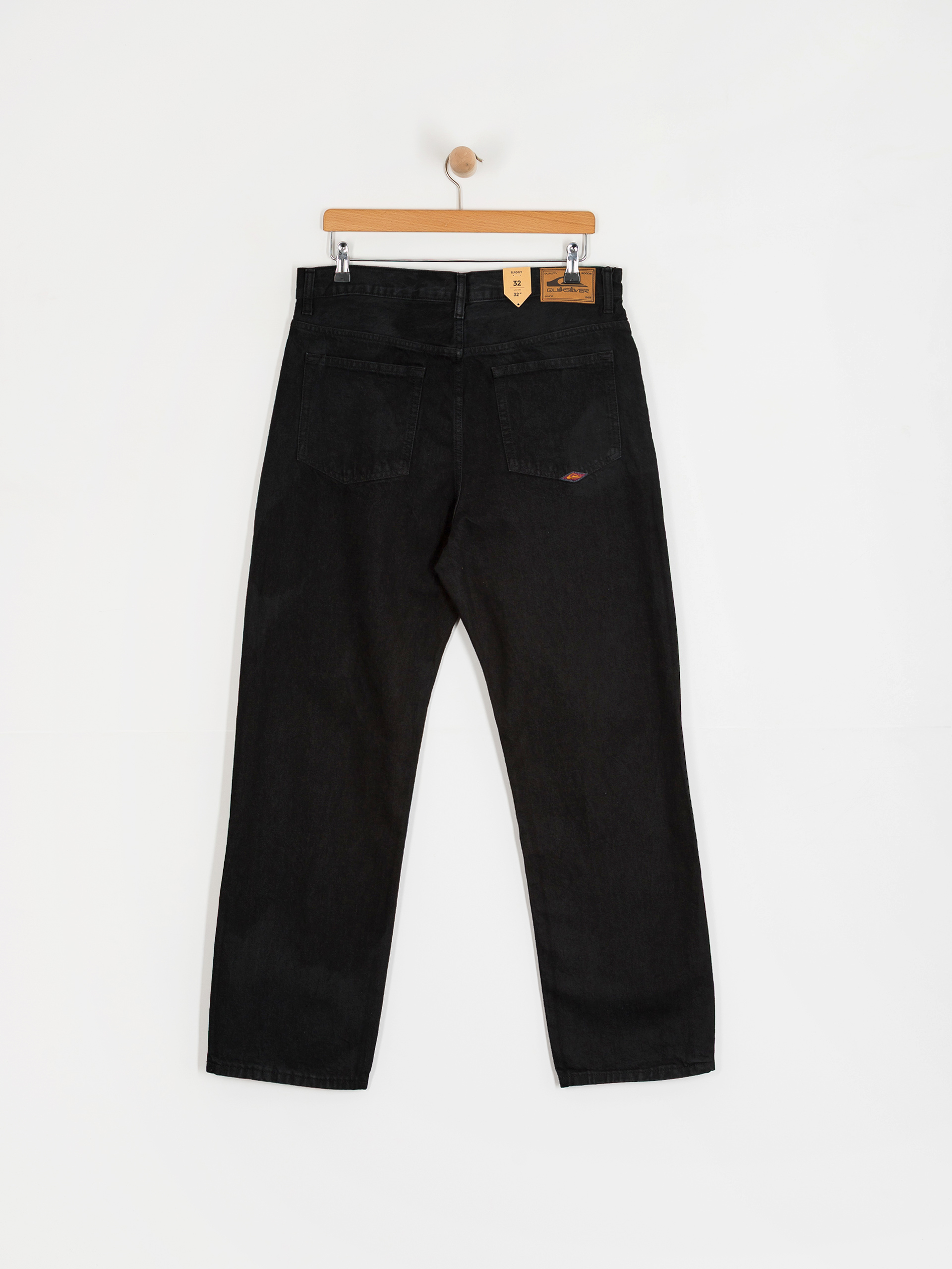 Панталони Quiksilver Baggy Denim (black)