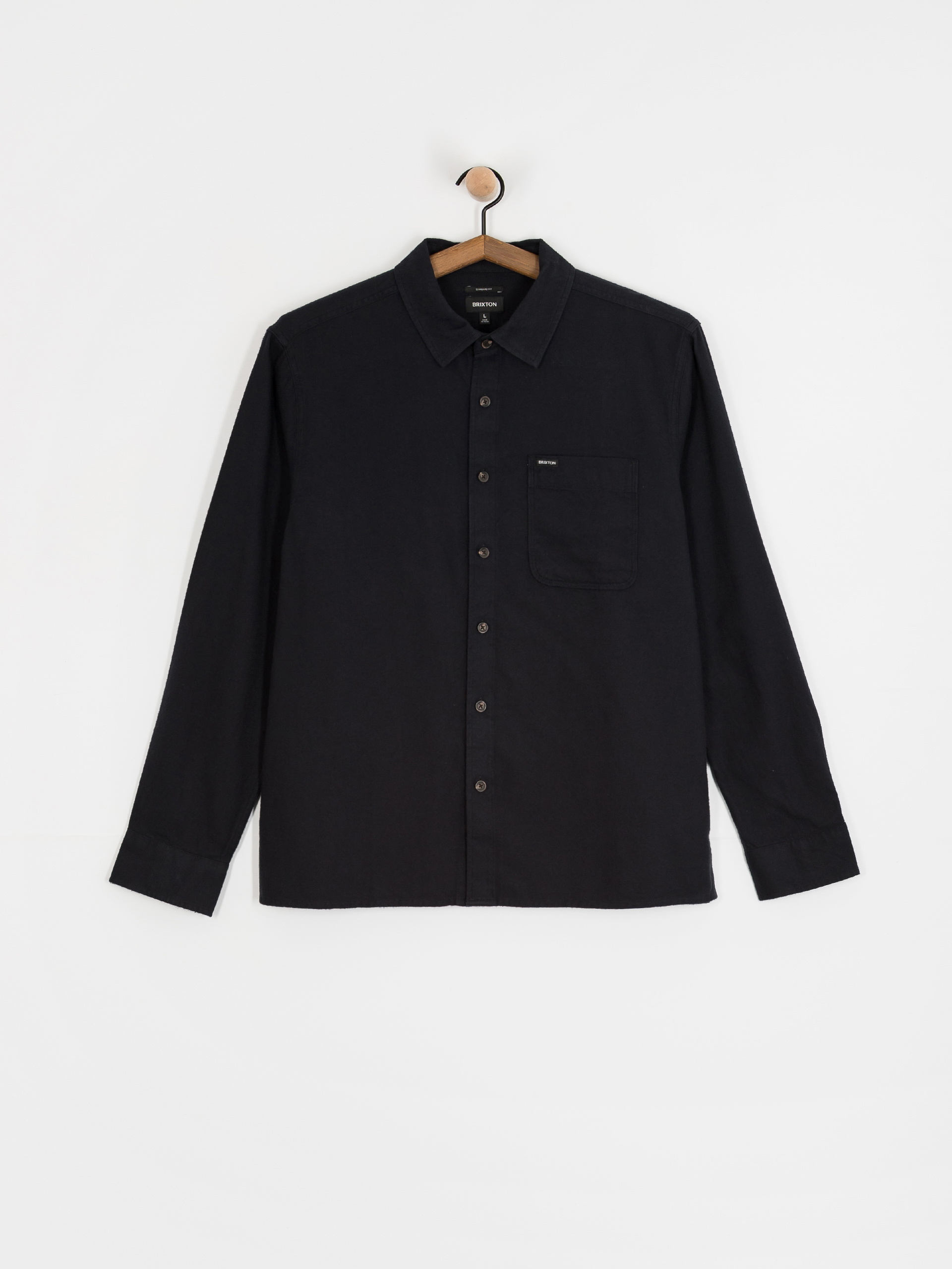 Риза Brixton Hasting Lw Flannel (black)