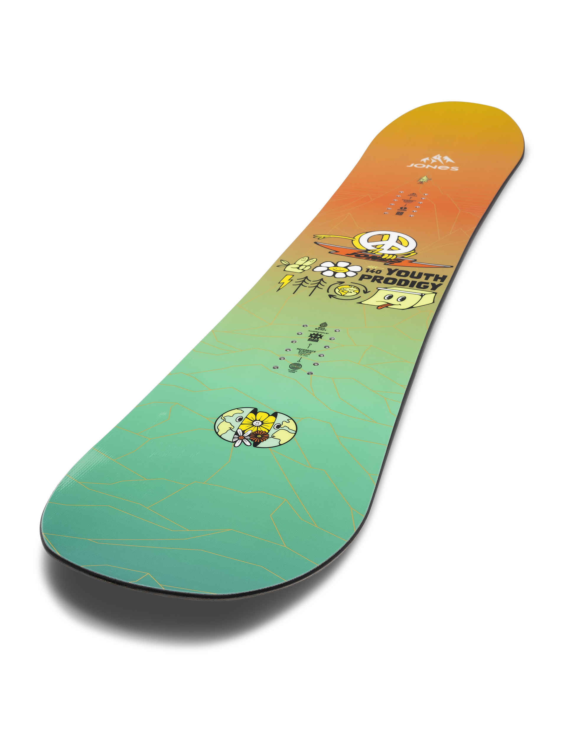 Сноуборд Jones Snowboards Prodigy JR (orange)