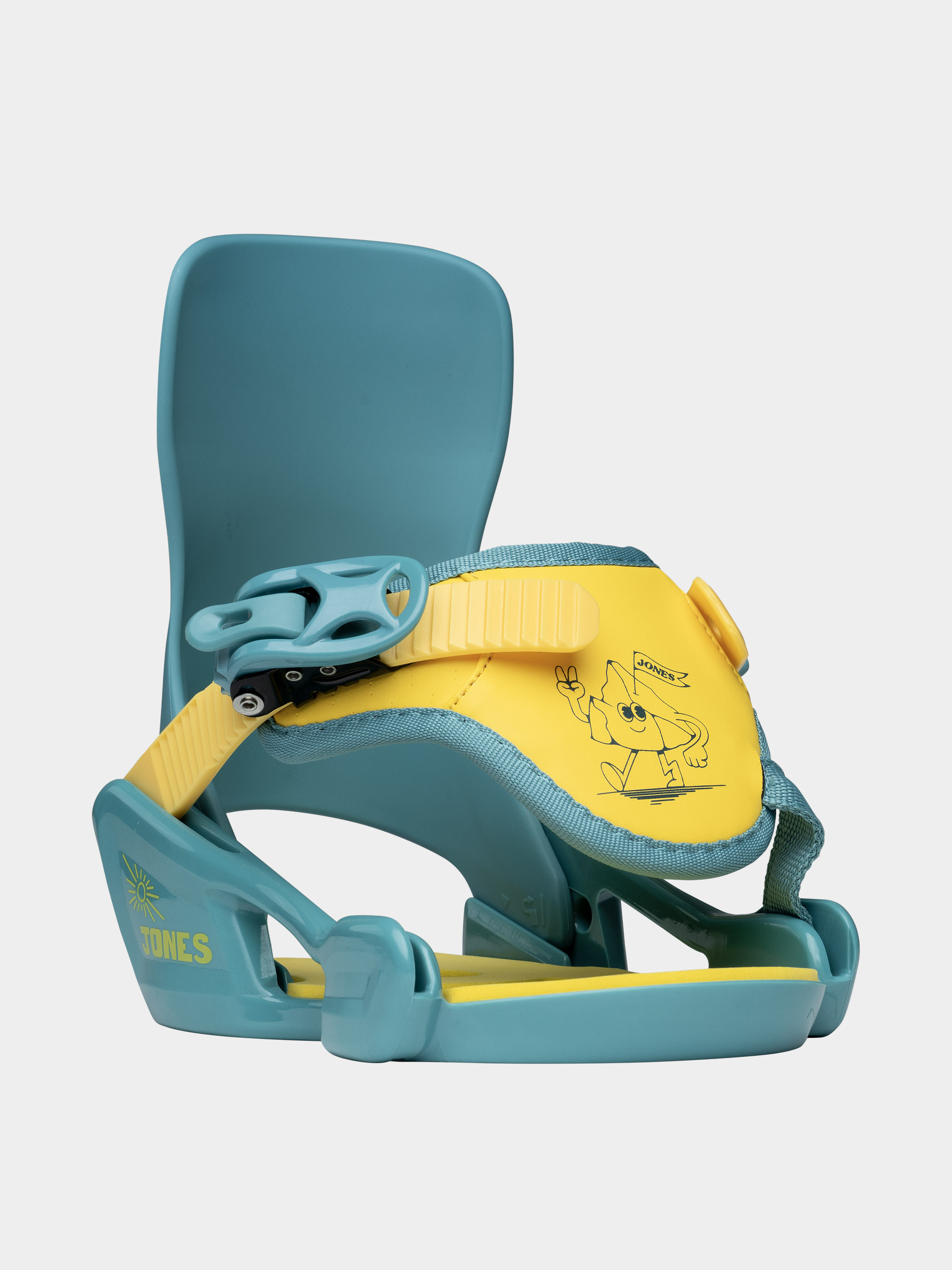 Сноуборд автомати Jones Snowboards Happy Mtn One Strap (icy horizon blue)