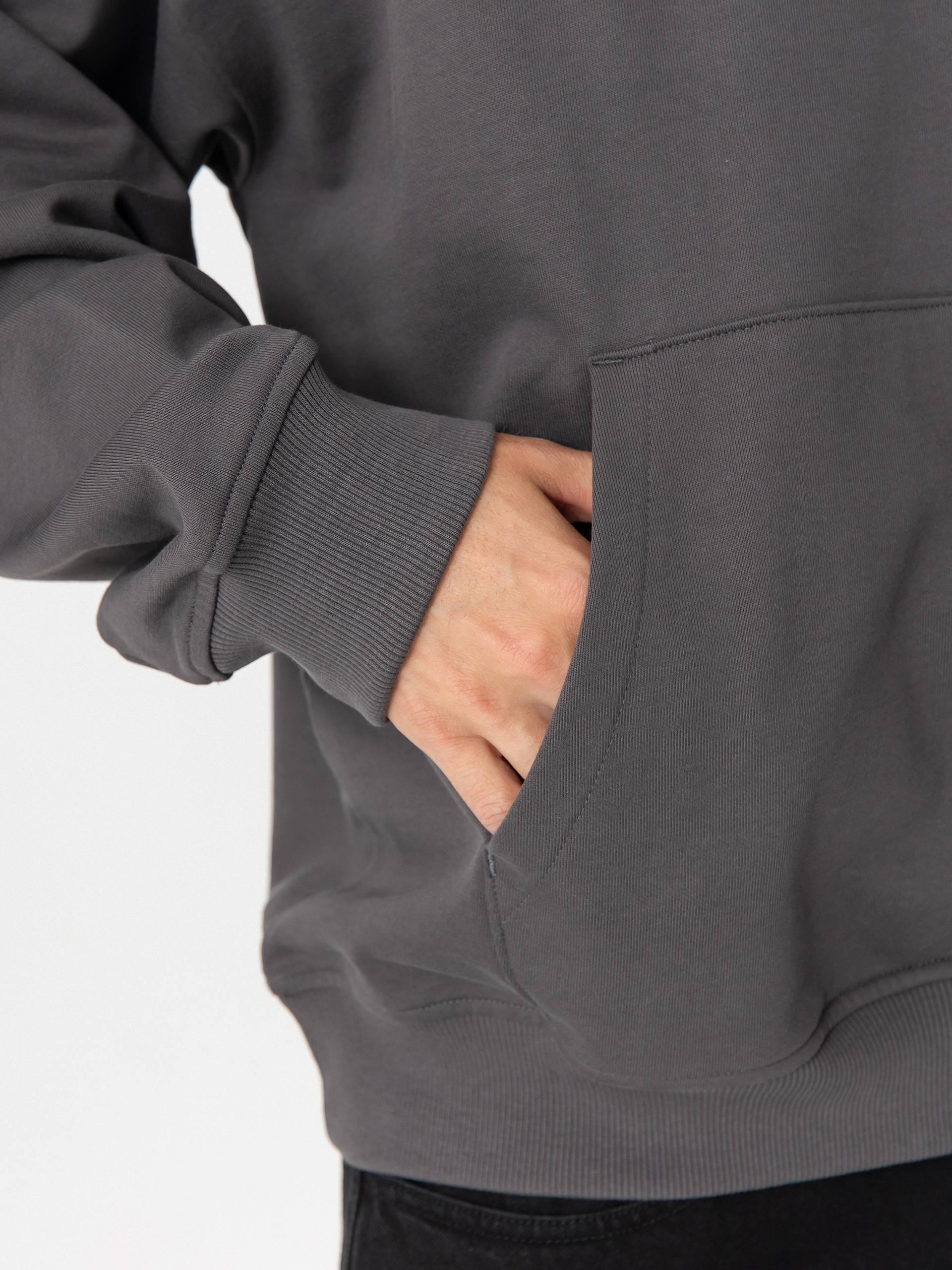 Суитшърт с качулка The North Face Expedition Celebration Oversized HD (anthracite grey)