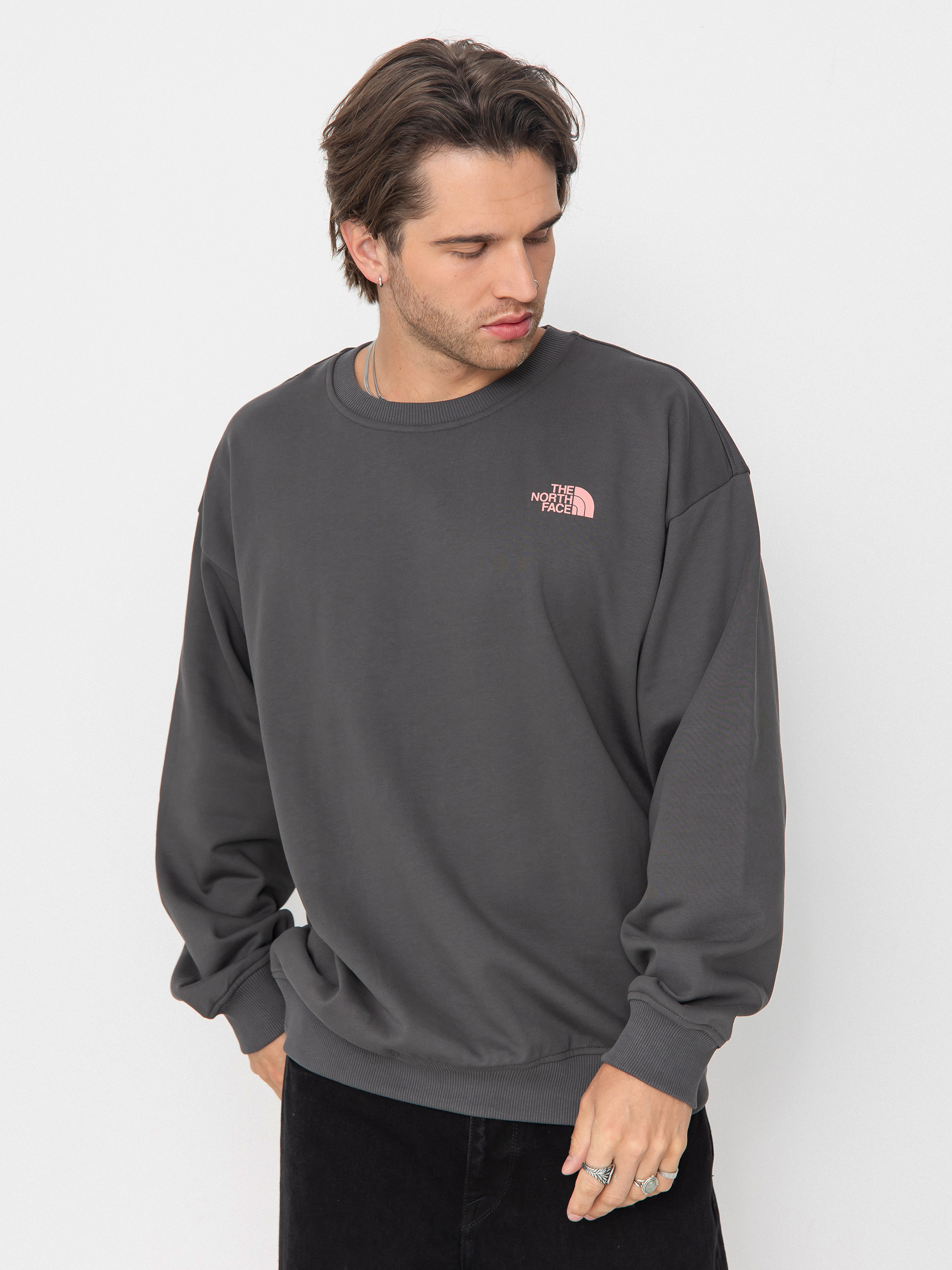 Суитшърт The North Face Expedition Celebration Oversized (anthracite grey)
