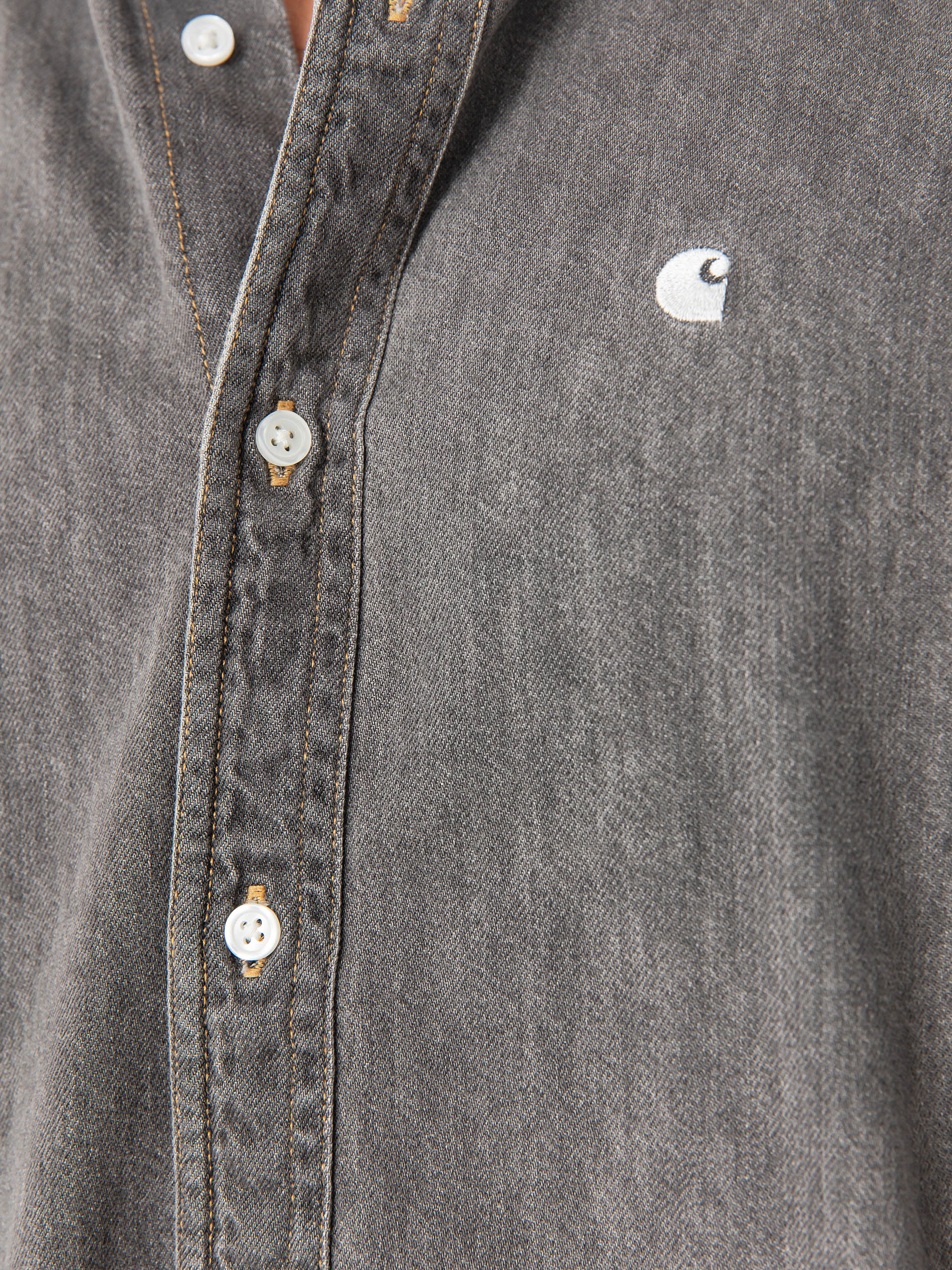 Риза Carhartt WIP Lucas (black/bleached)