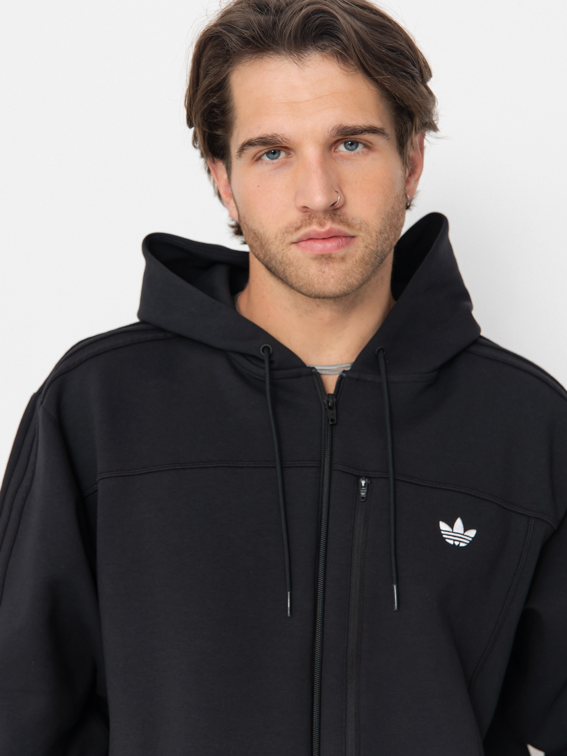 Яке adidas Tech Fleece (black/white)