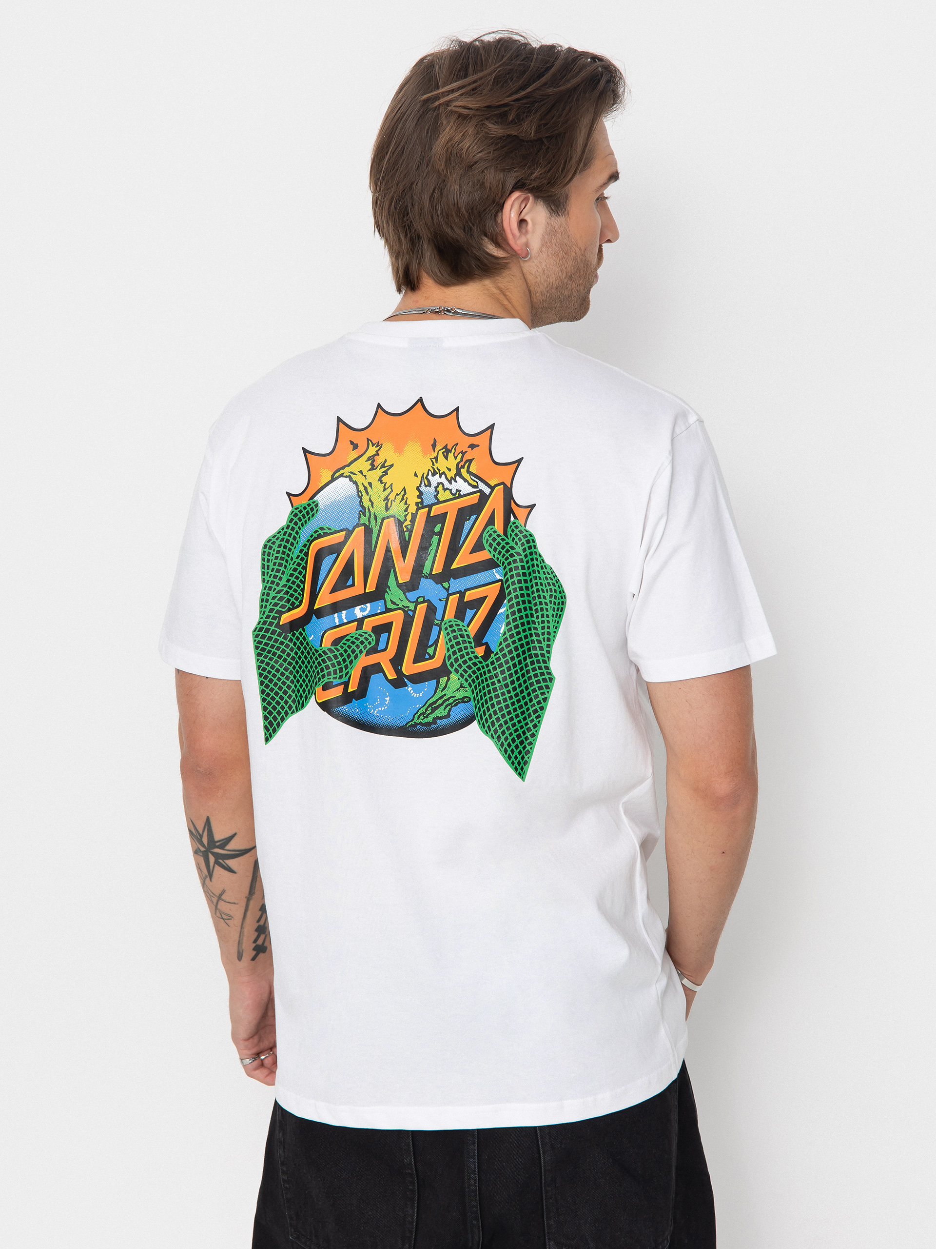 Тениска Santa Cruz Kendall End Of The Dot (white)