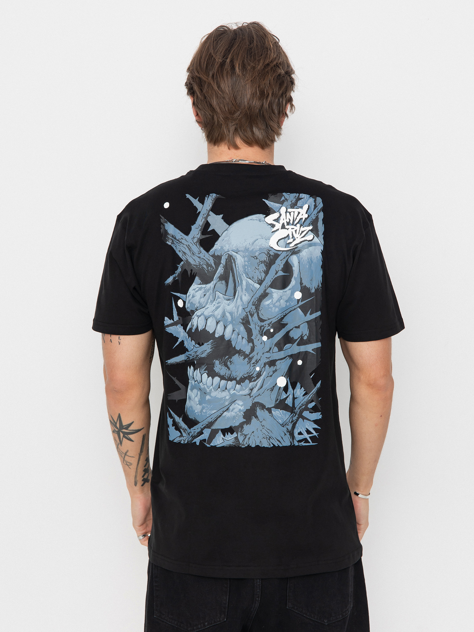 Тениска Santa Cruz Pace Deathtrap (black)