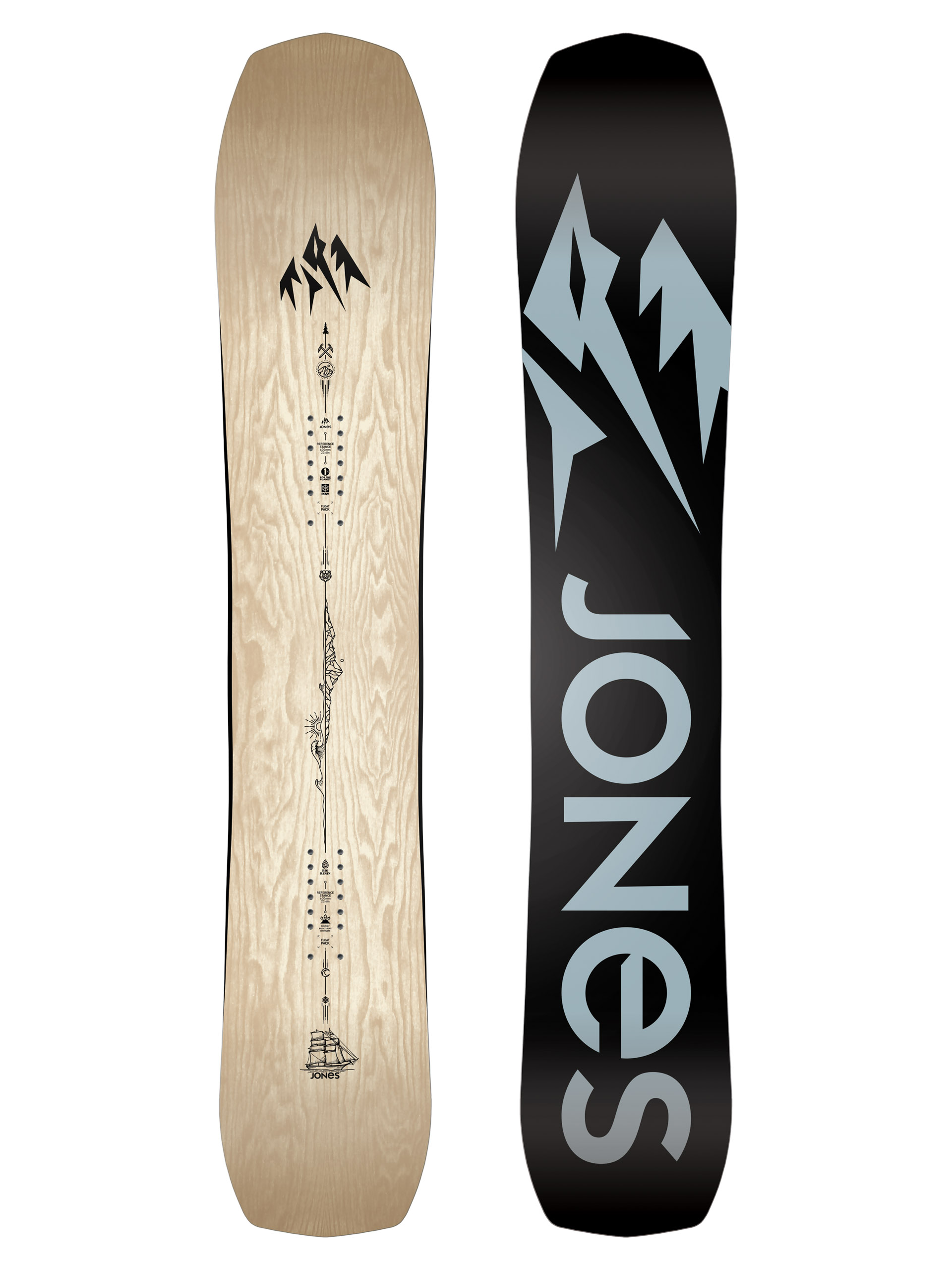 Сноуборд Jones Snowboards Flagship (natural)