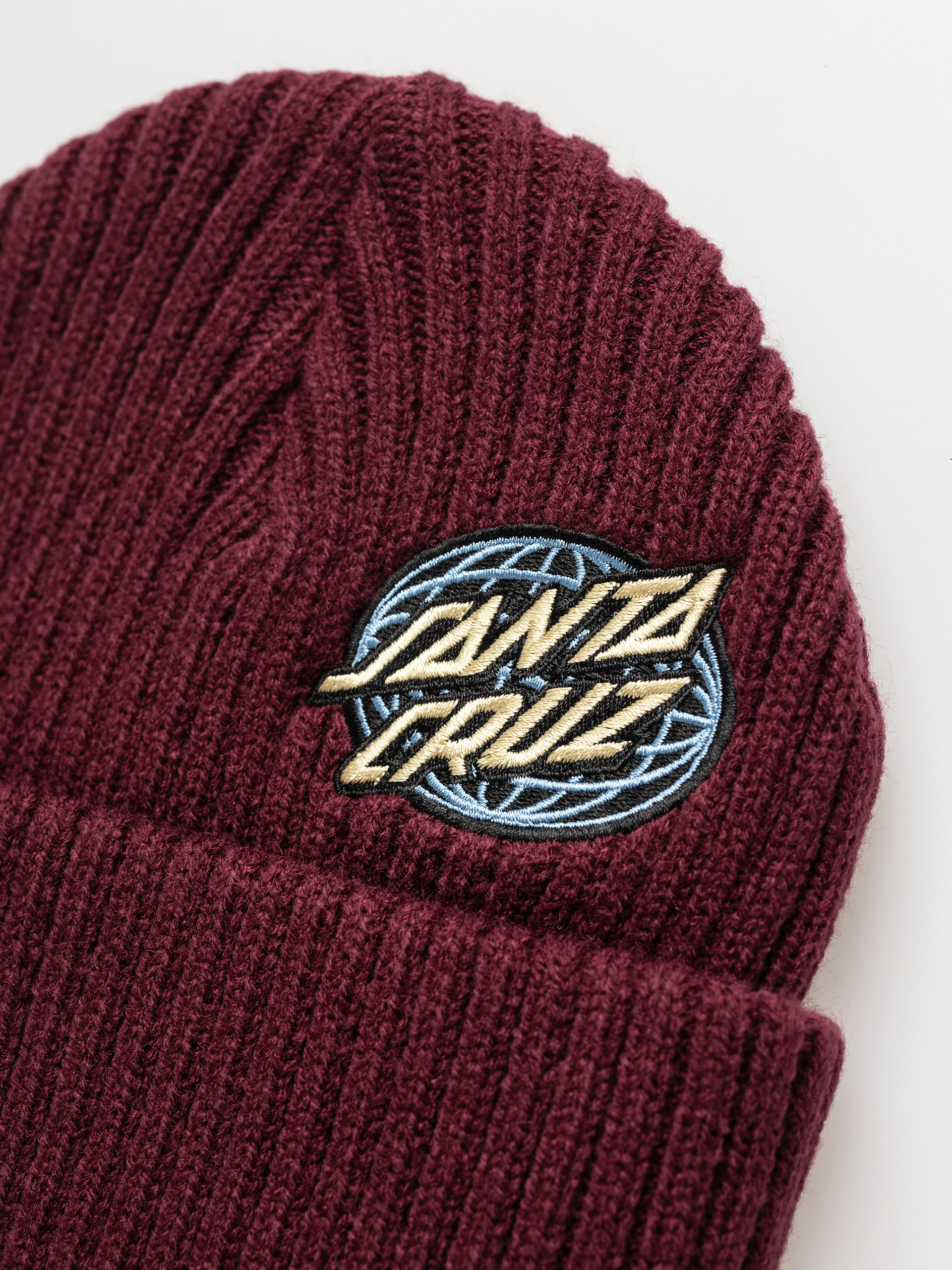 Шапка Santa Cruz Global Oval Dot (dark cherry)