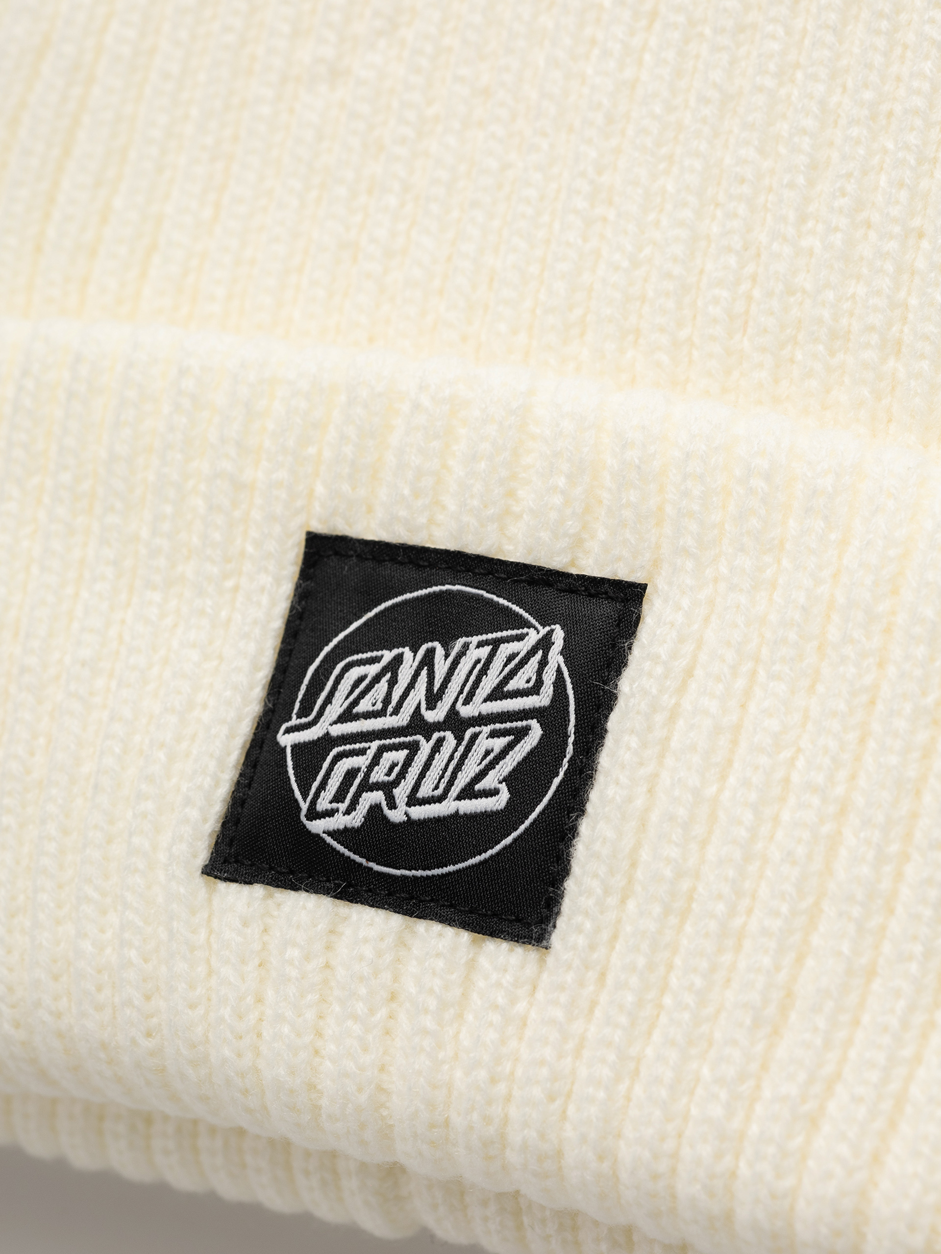 Шапка Santa Cruz Opus Dot Label (unbleached cotton)