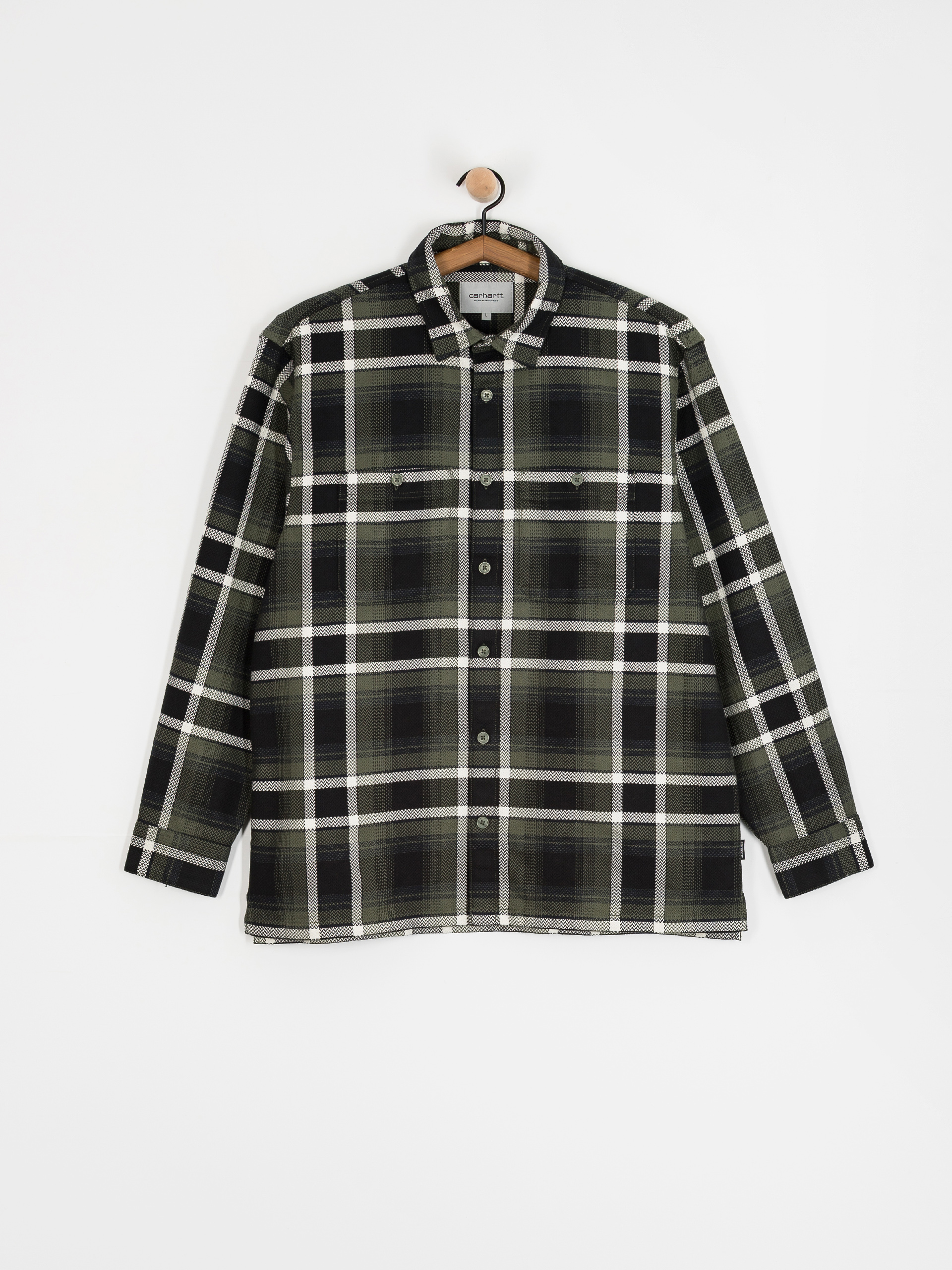 Риза Carhartt WIP Vaughn (vaughn check/opuntia)