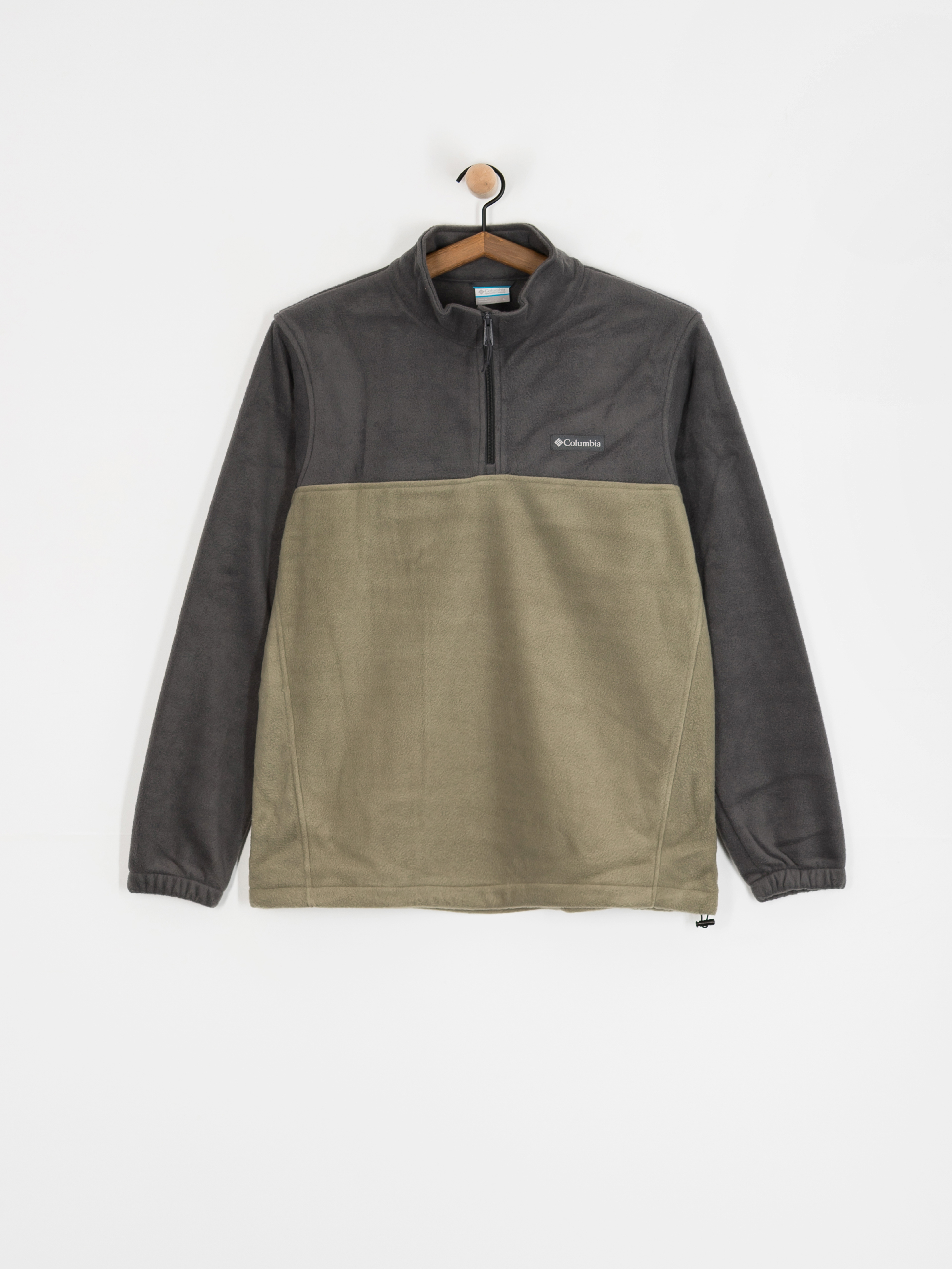 Мъжки Поларени суитшърт Columbia Steens Mountain Half Zip (shark/stone green)