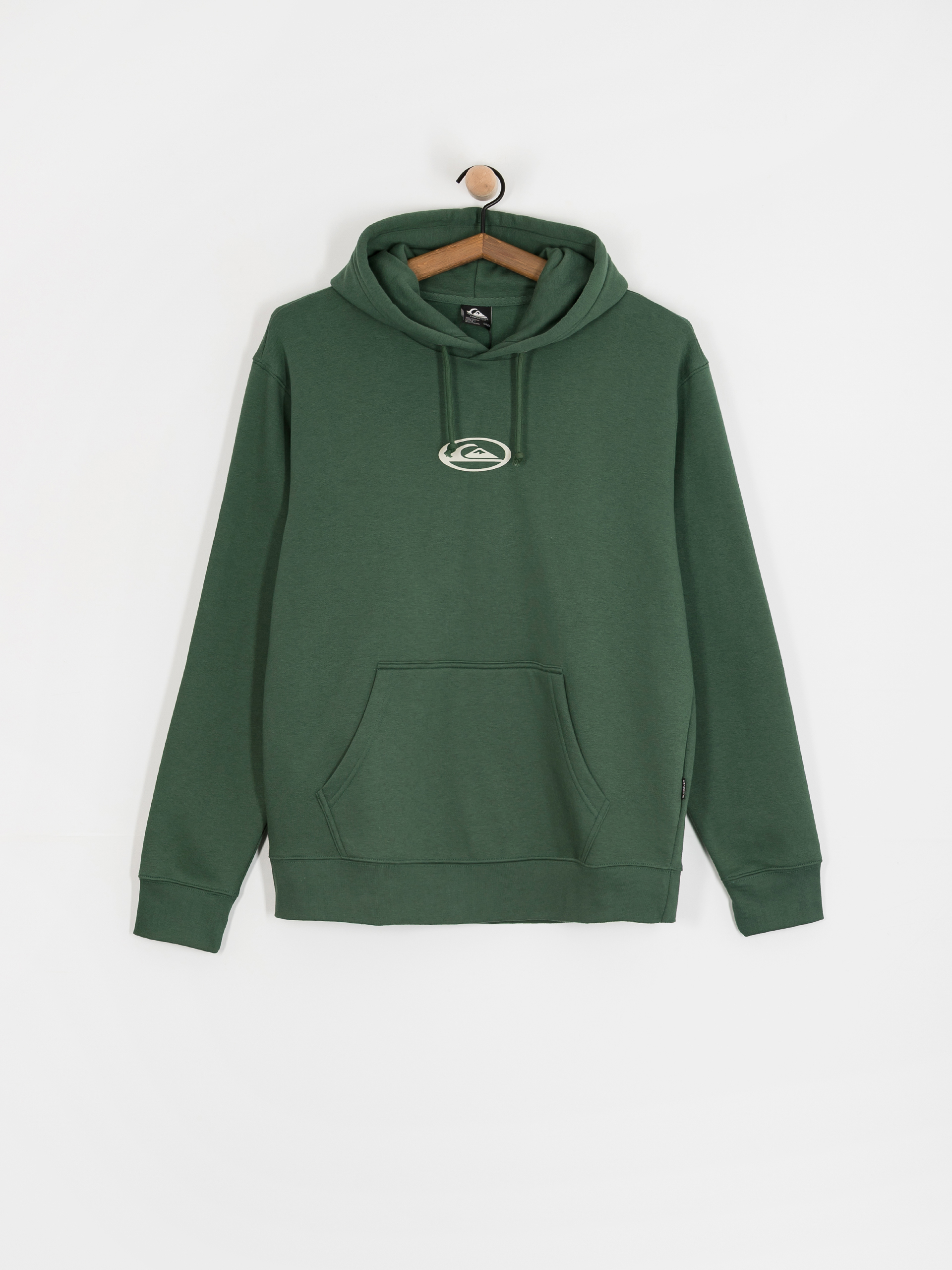 Суитшърт с качулка Quiksilver Salt Water Graphic HD (trekking green)