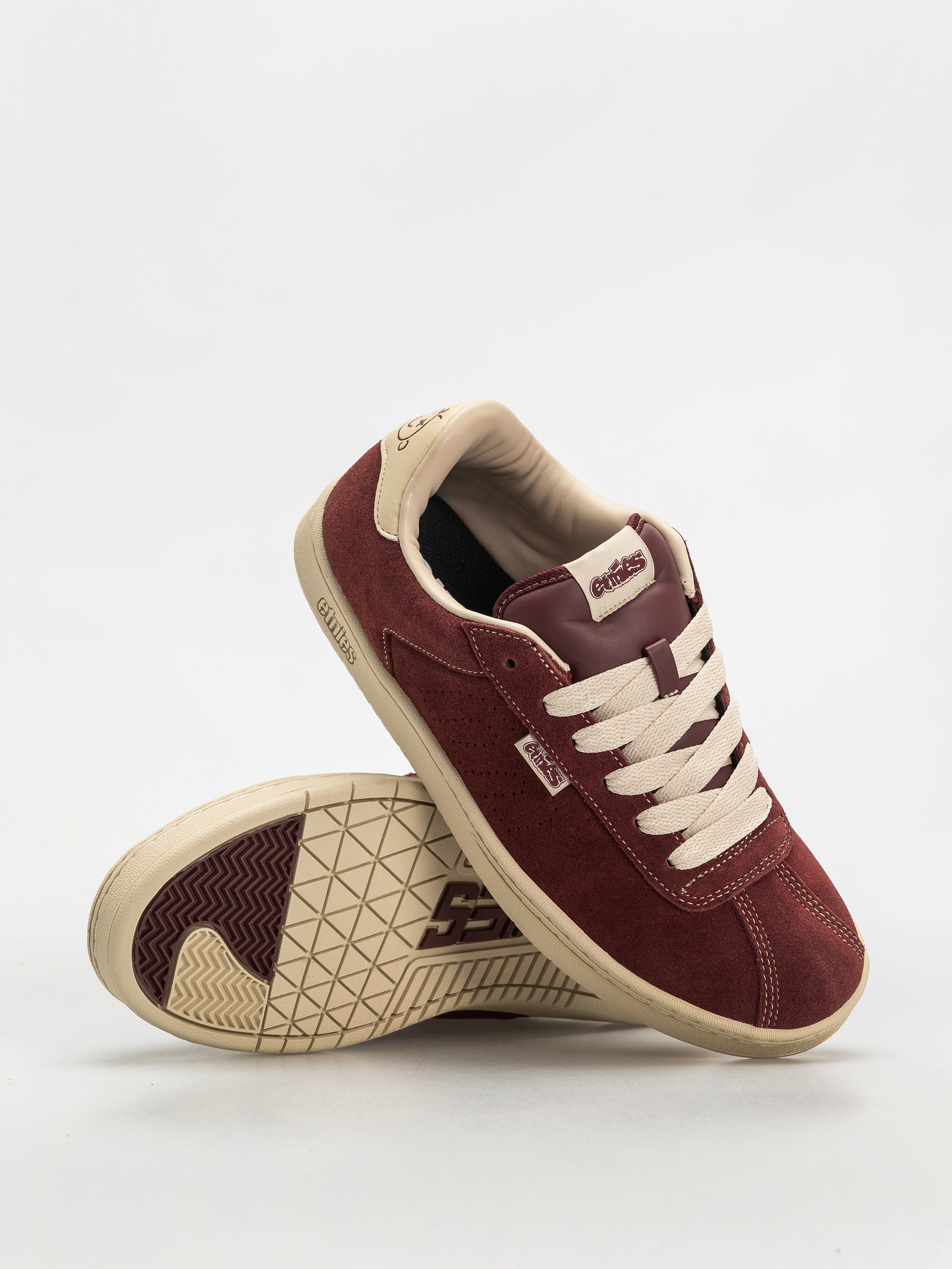 Обувки Etnies Scam (burgundy/tan)