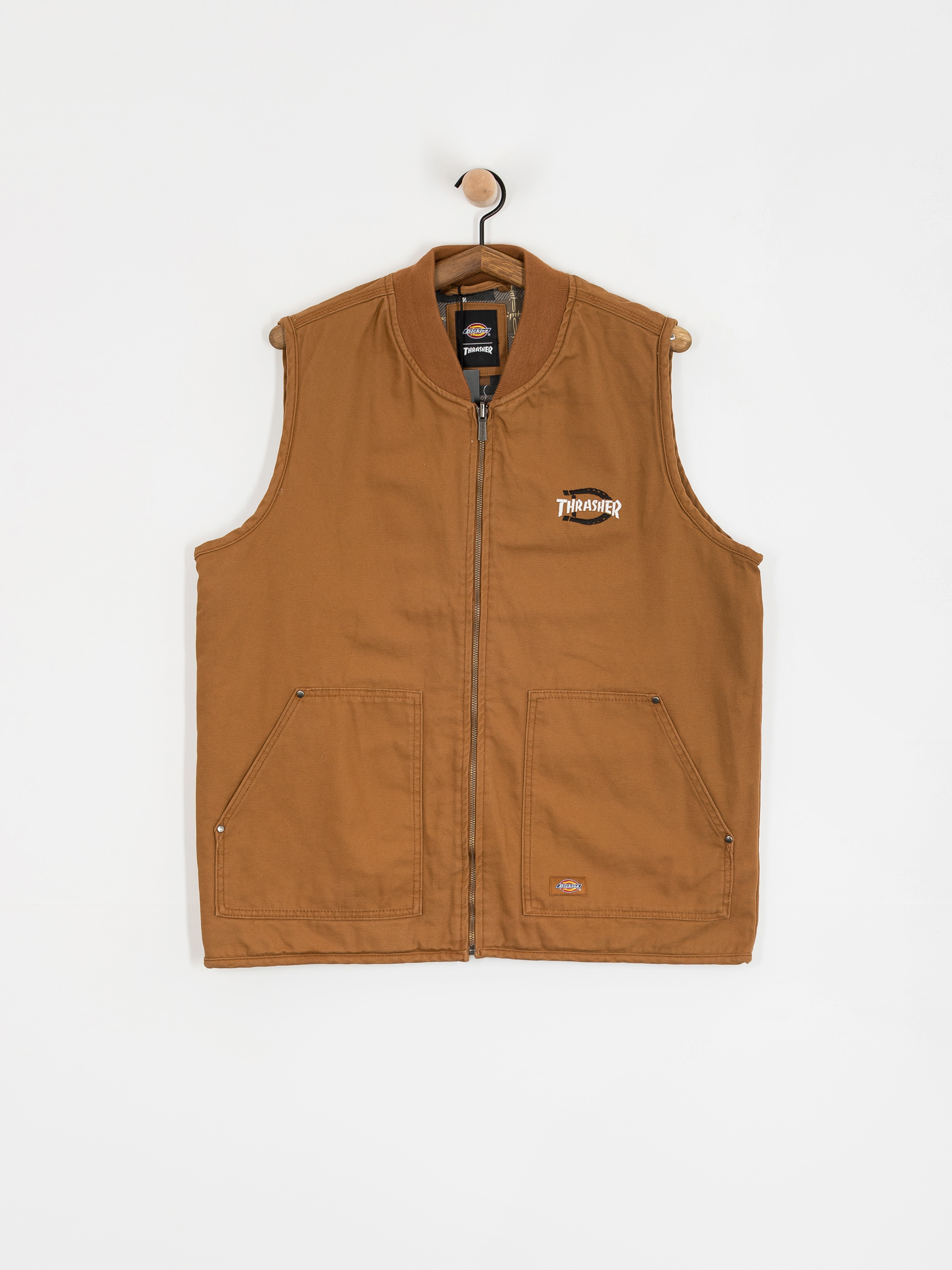 Елек Dickies x Thrasher Vest (brown duck)