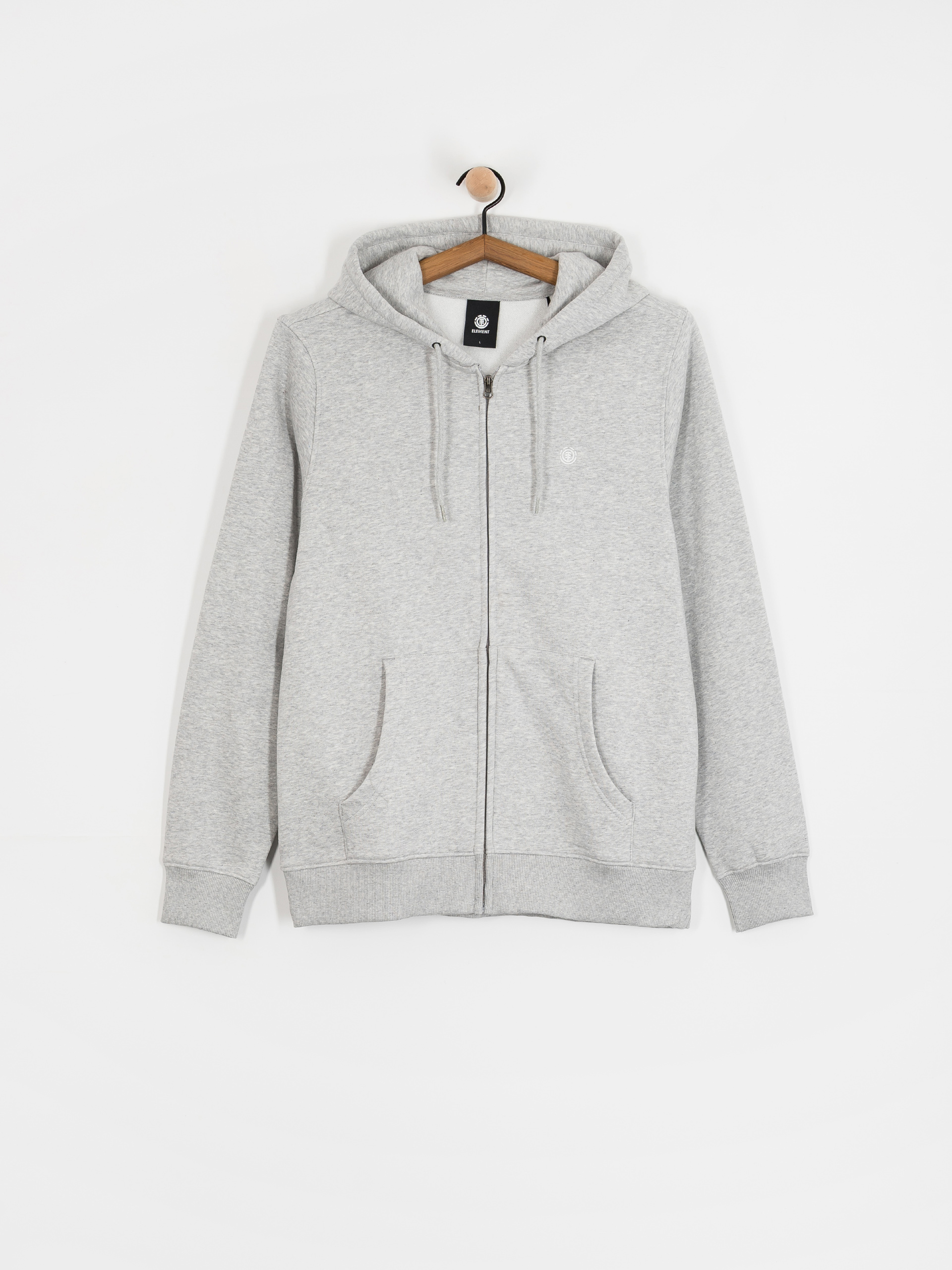 Суитшърт с качулка Element Icon Embroidery ZHD (mid grey heather)