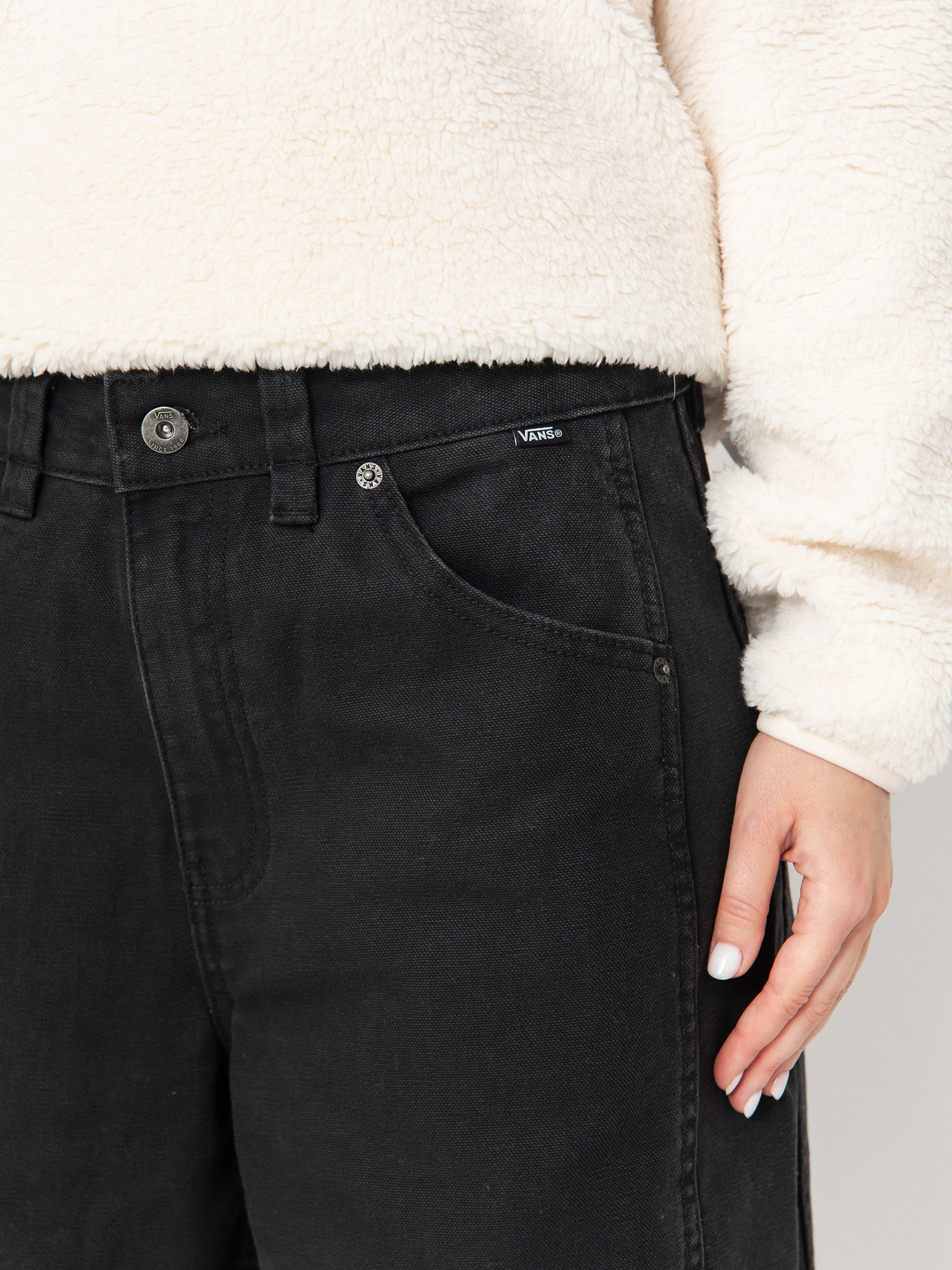 Панталони Vans Blaire Cropped Barrel Wmn (black)