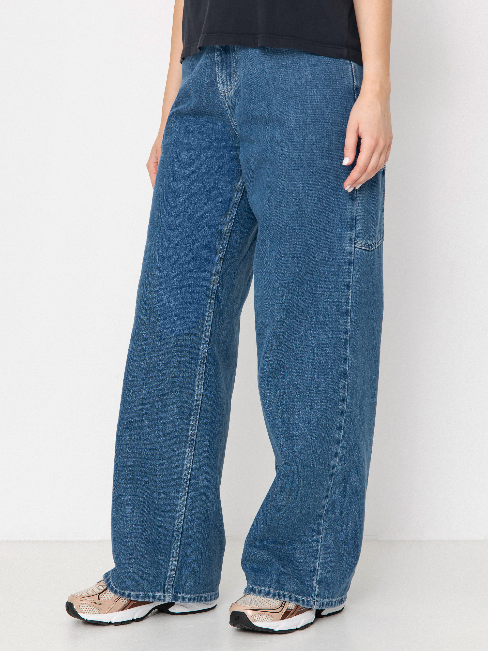 Панталони Carhartt WIP Jens Wmn (blue)