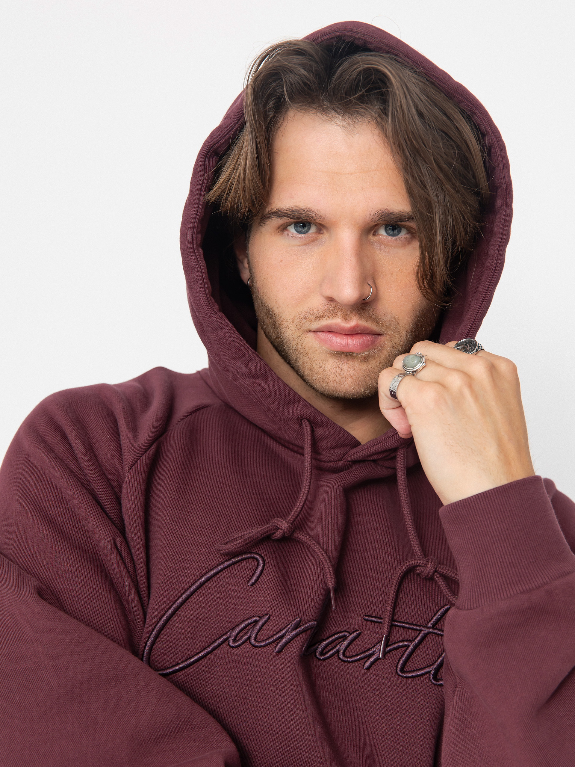 Суитшърт с качулка Carhartt WIP Ray HD (rondo)