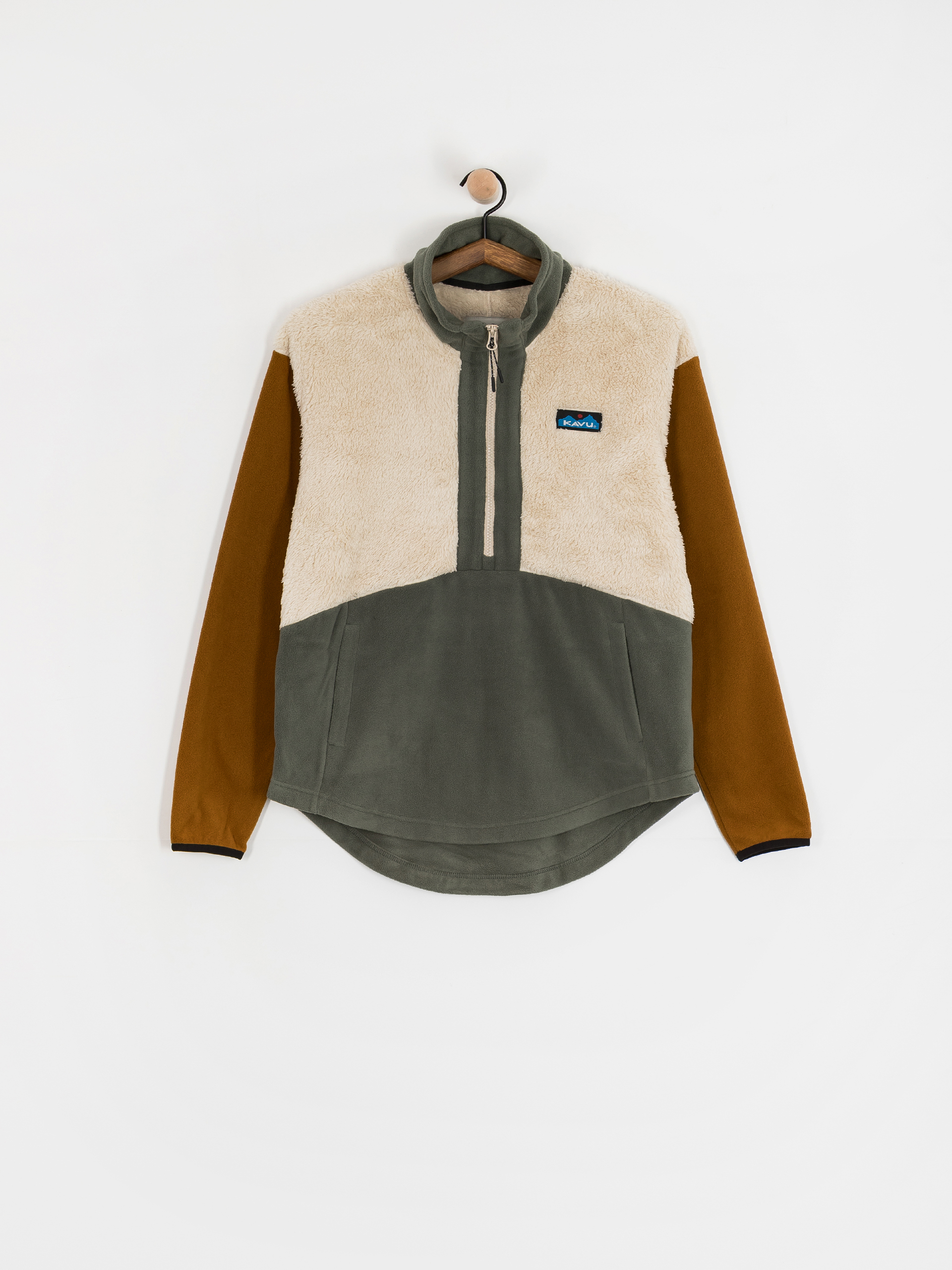 Дамски Поларени суитшърт Kavu Timber Lane (pine tree block)