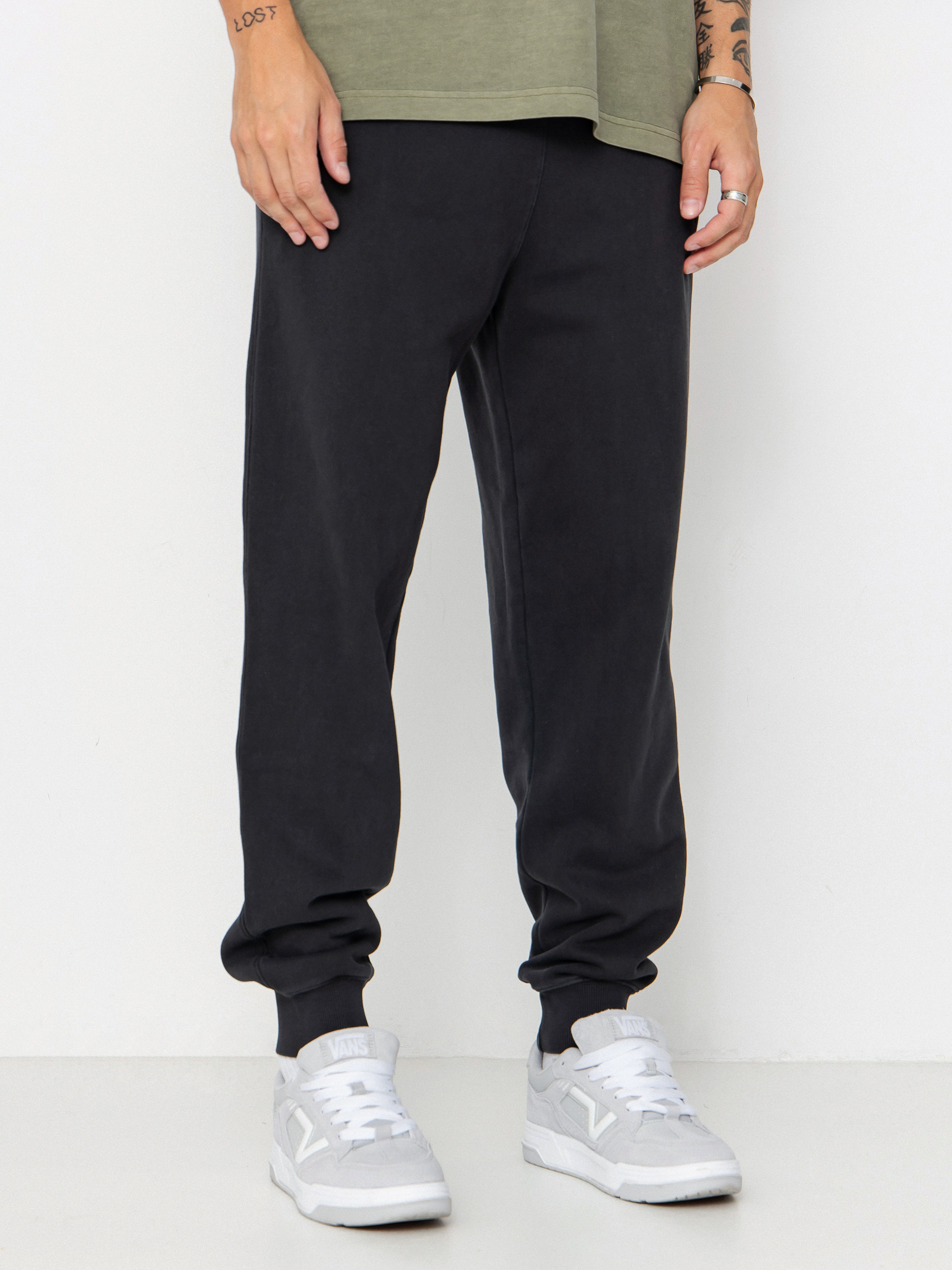 Панталони Fox Wordmark Fleece Jogger (black)