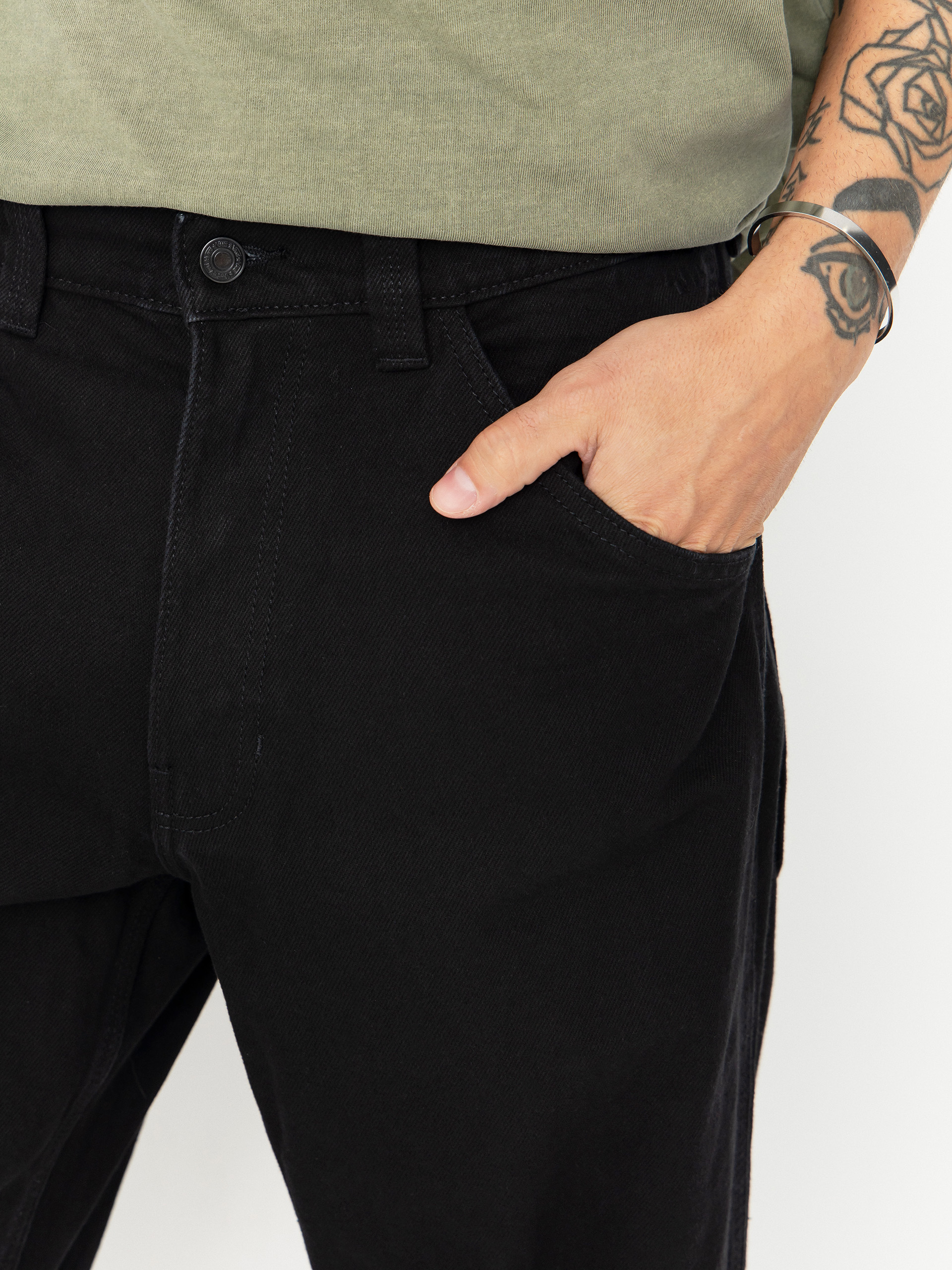 Панталони Vans Skate Check 5 Loose Denim (black denim)