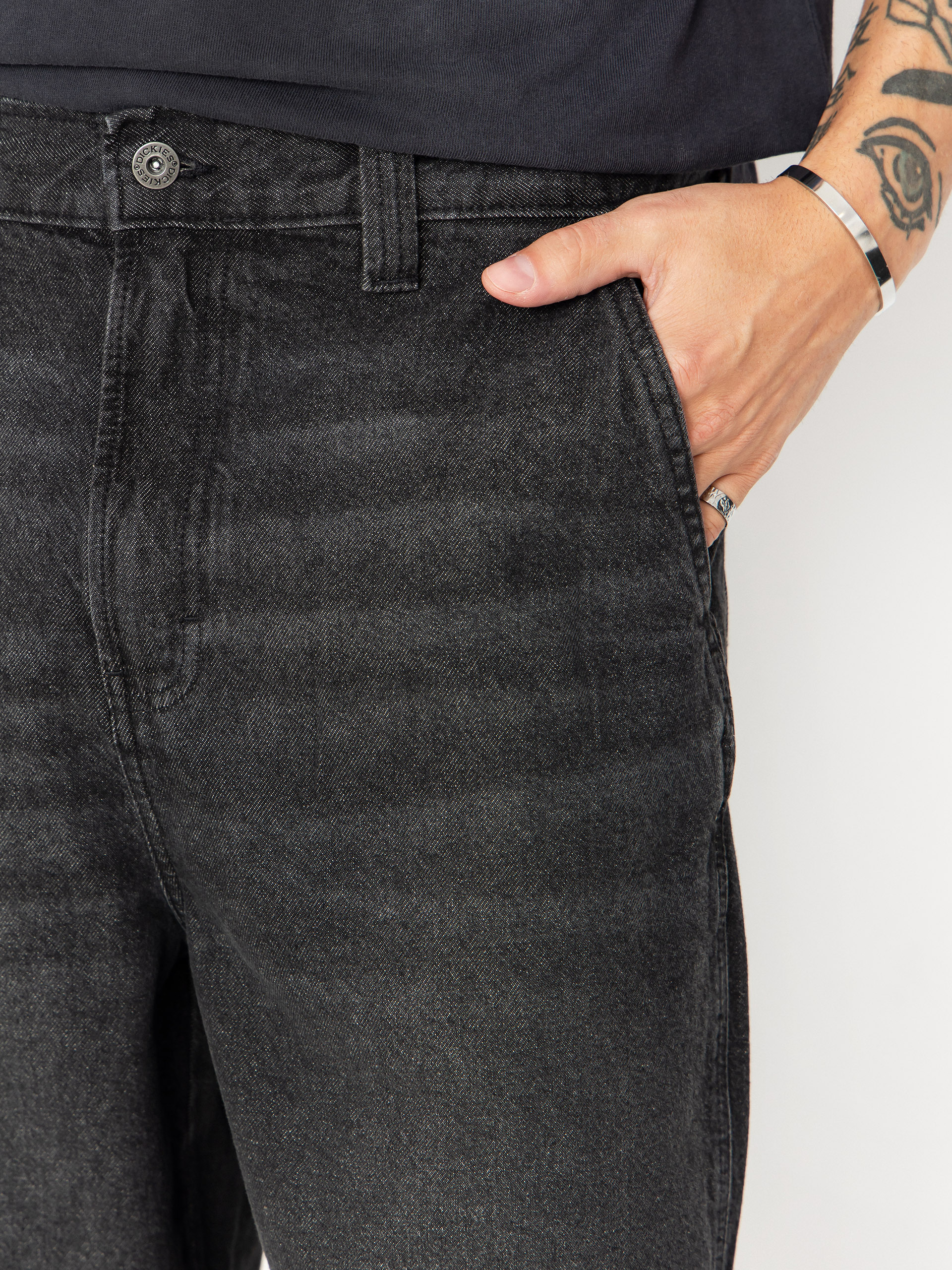 Панталони Dickies Madison Baggy (black wash faded)