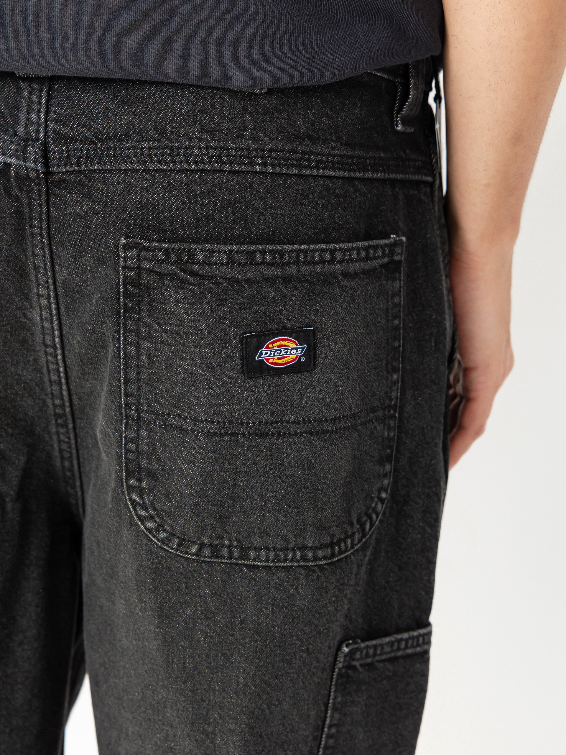 Панталони Dickies Madison Baggy (black wash faded)