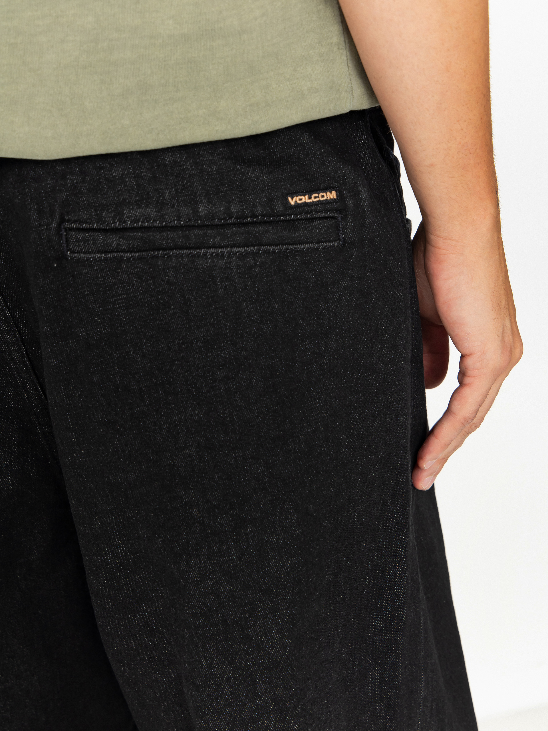 Панталони Volcom Freazy Loose Ew Denim (black wash)