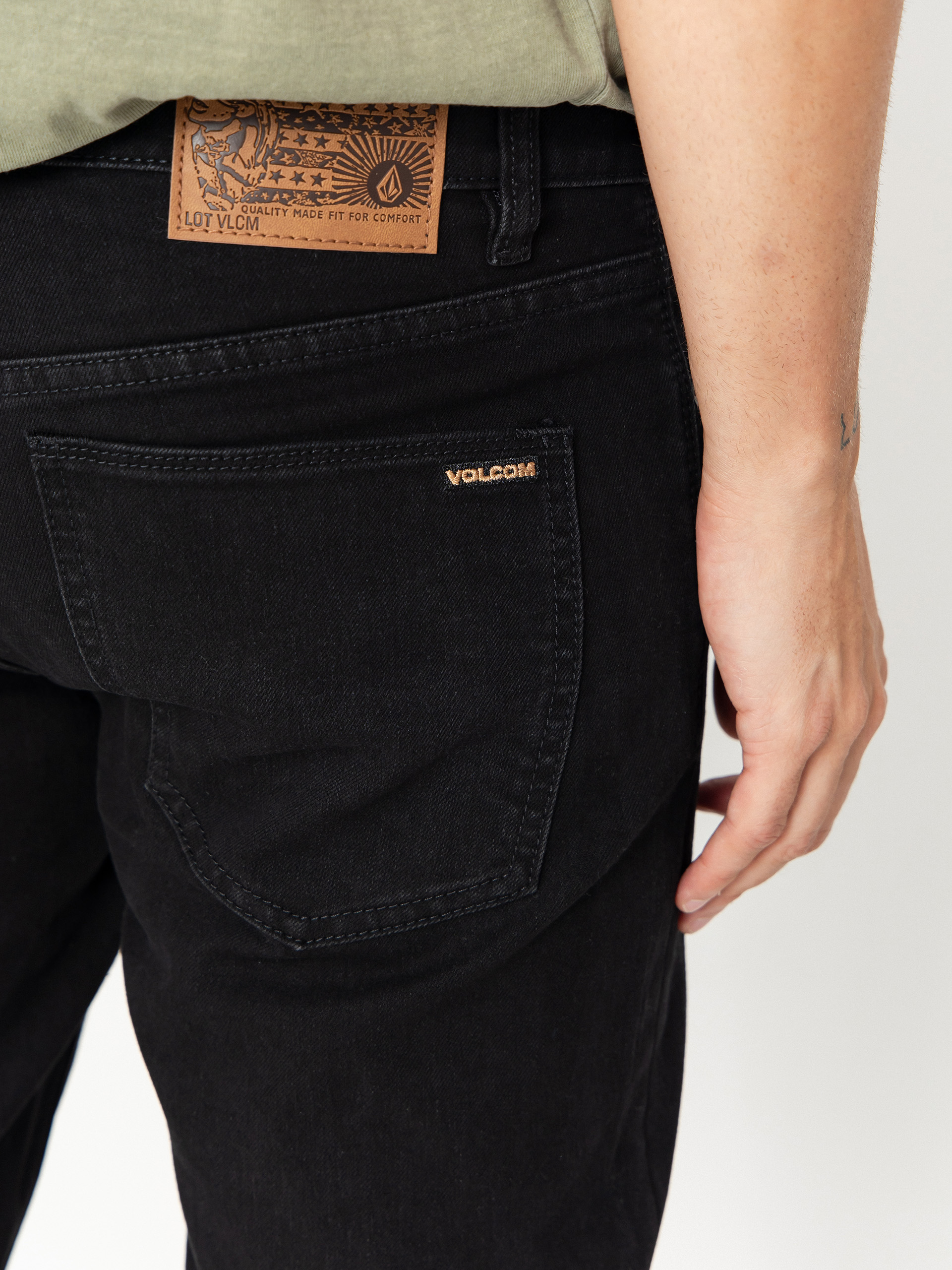 Панталони Volcom Vorta Denim (black out)