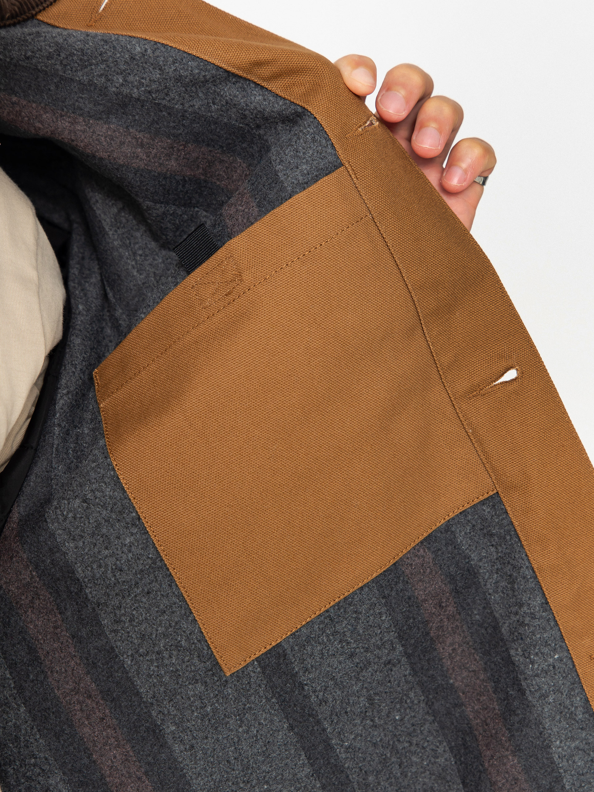 Яке Carhartt WIP Michigan Coat (hamilton brown/tobacco/rigid)