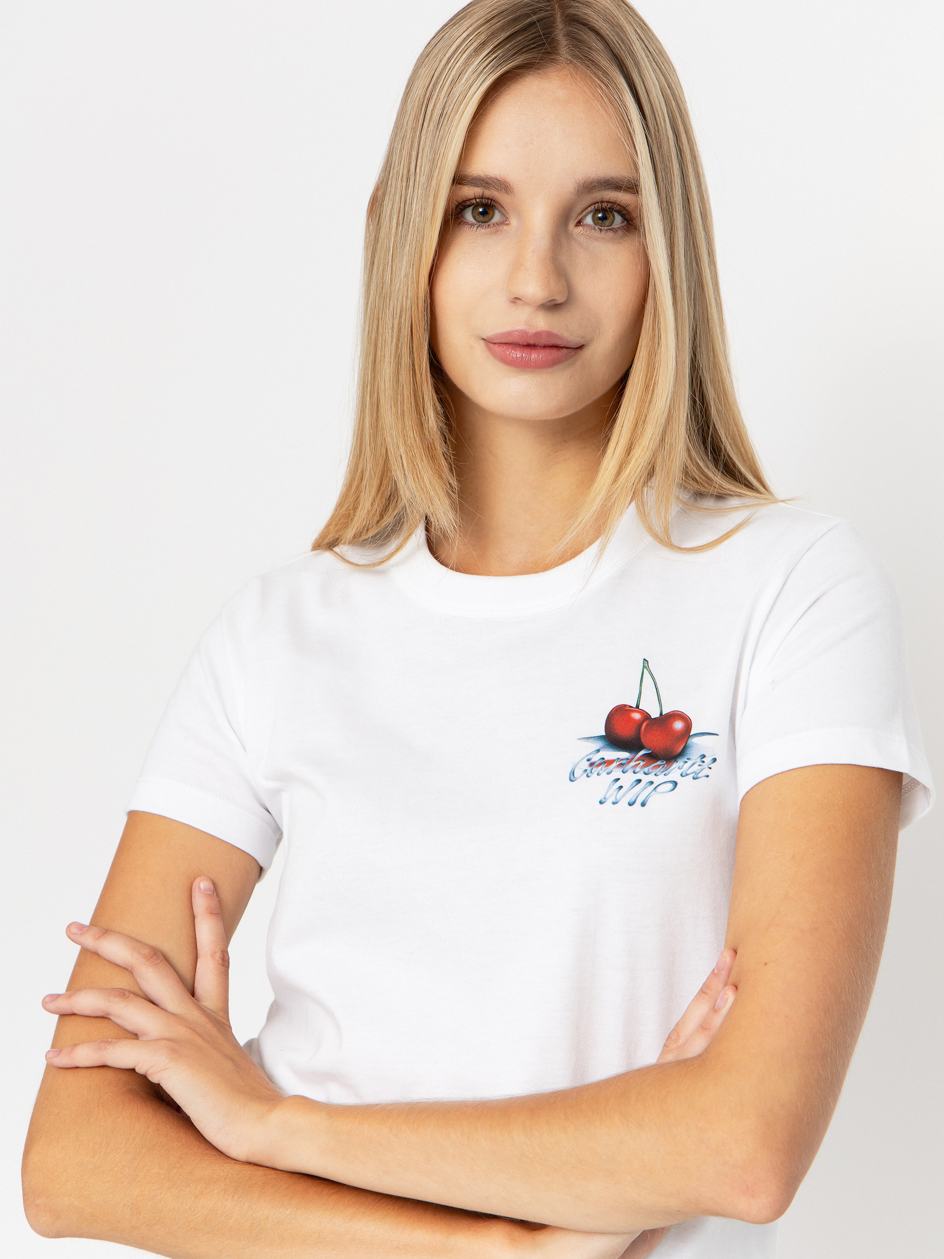 Тениска Carhartt WIP Jake Garcia Wmn (white)