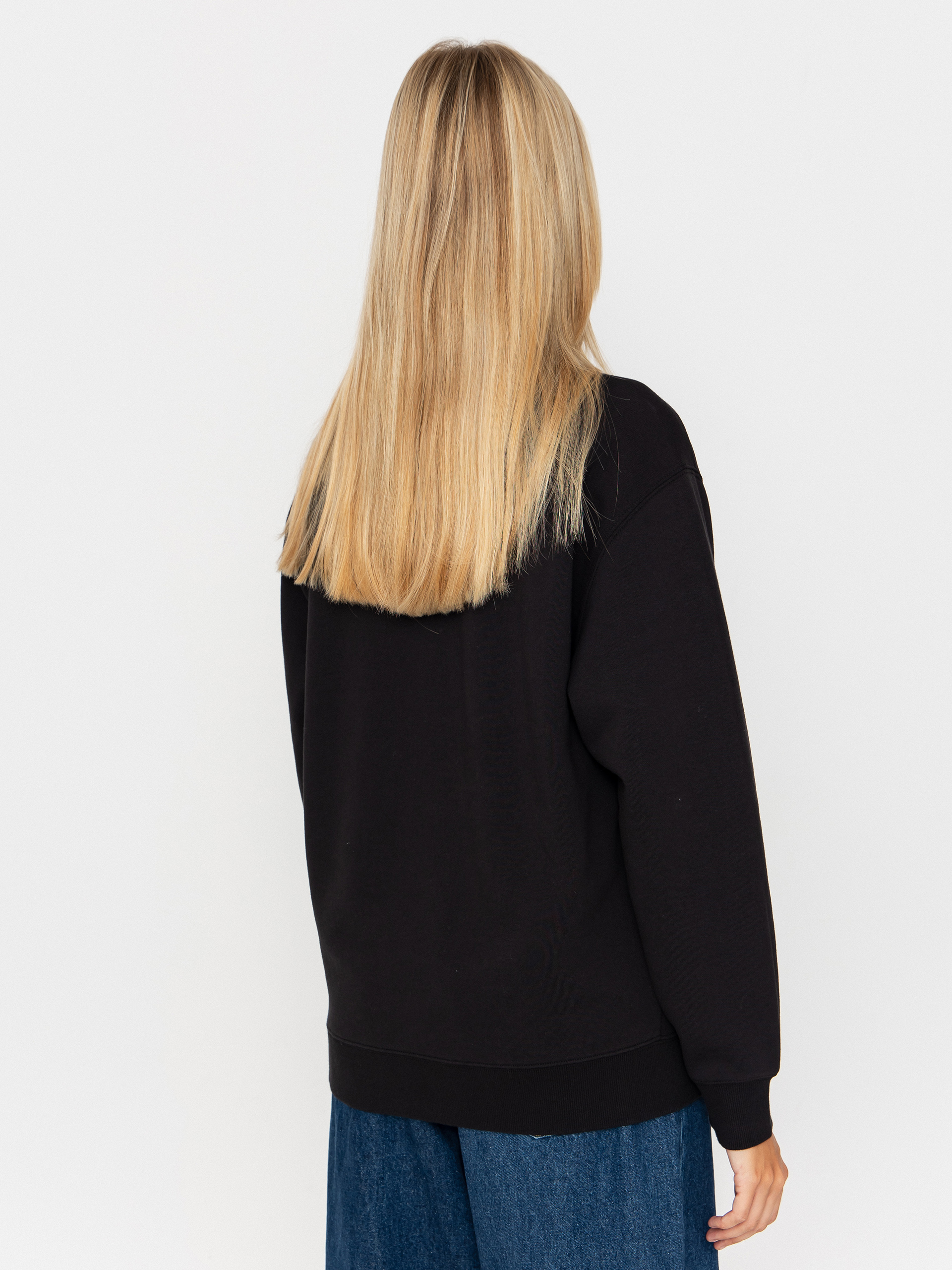 Суитшърт Carhartt WIP Carhartt Wmn (black/scarlet)