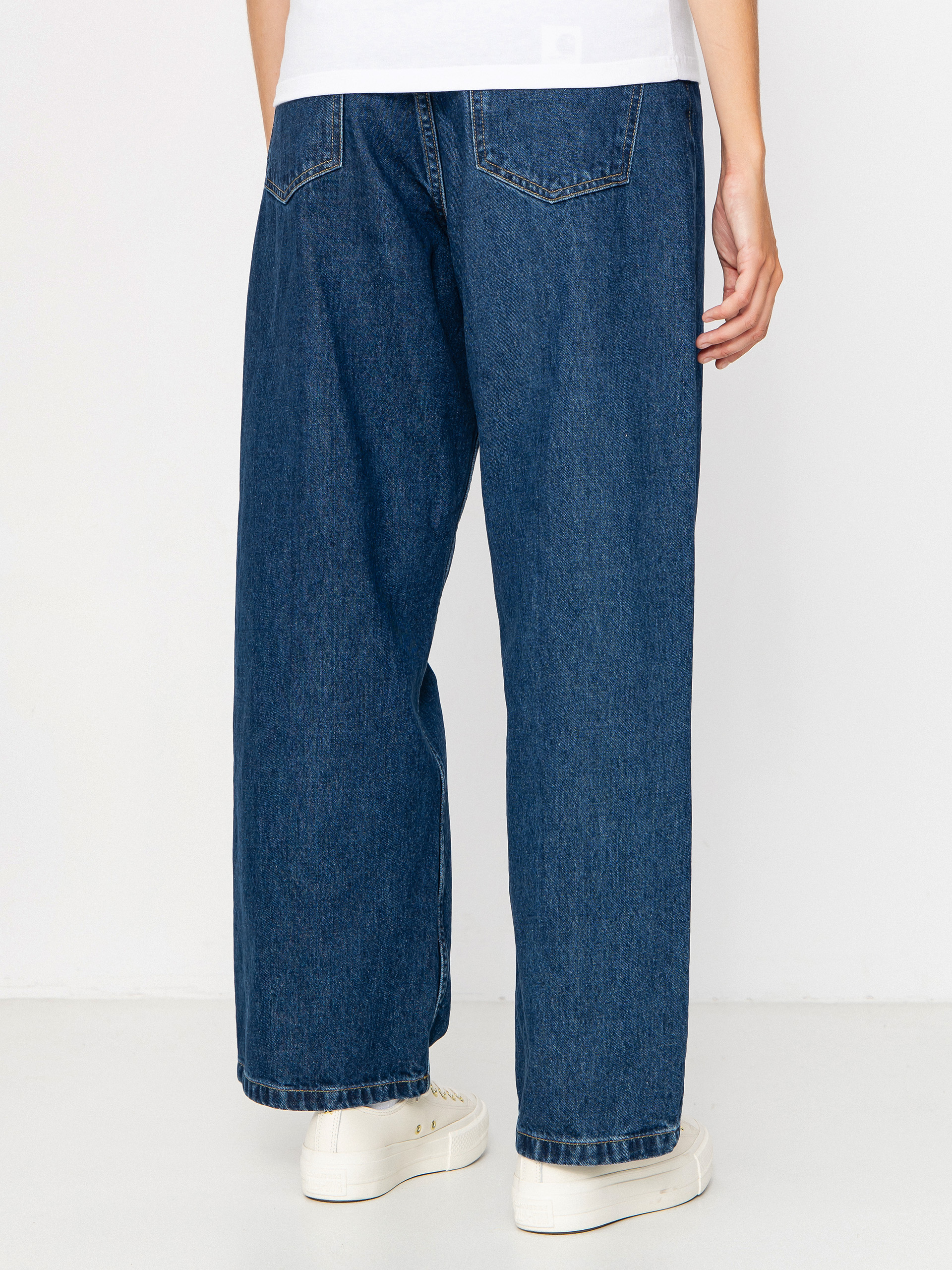 Панталони Carhartt WIP Brandon Wmn (blue/stone washed)