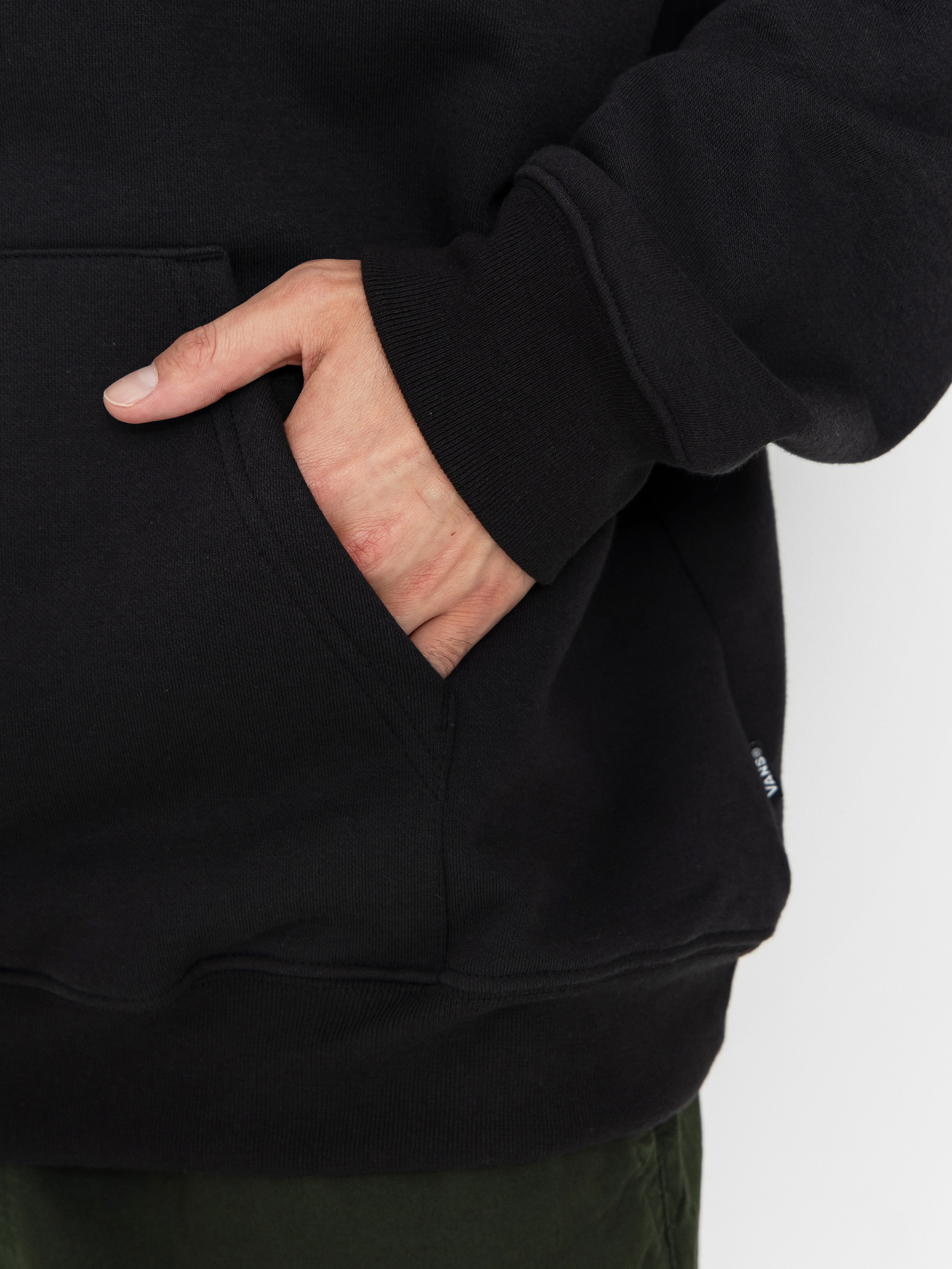 Суитшърт с качулка Vans Grown From The Ground Up HD (black)