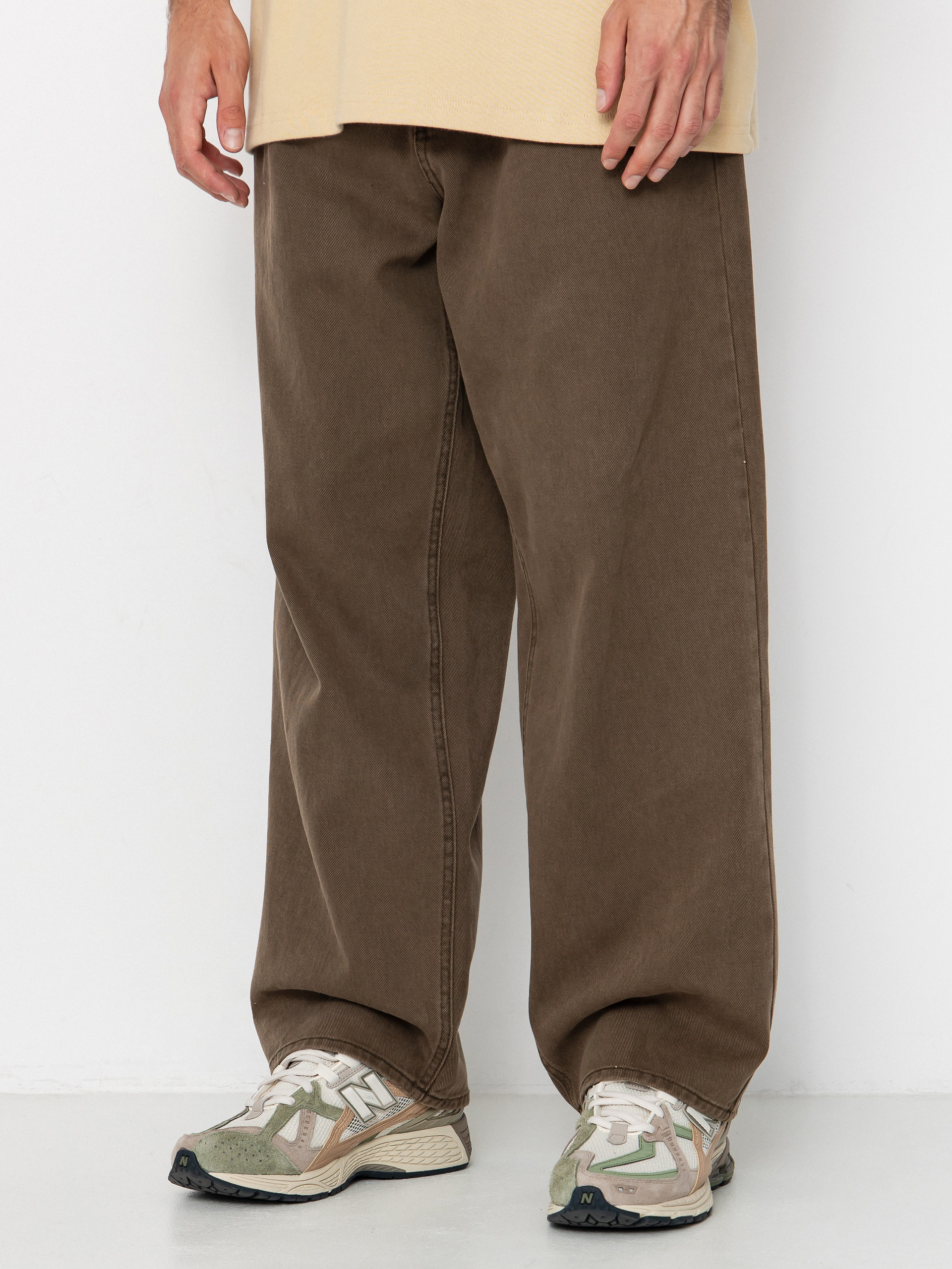 Панталони OBEY Bigwig Baggy Denim (wren faded wash)