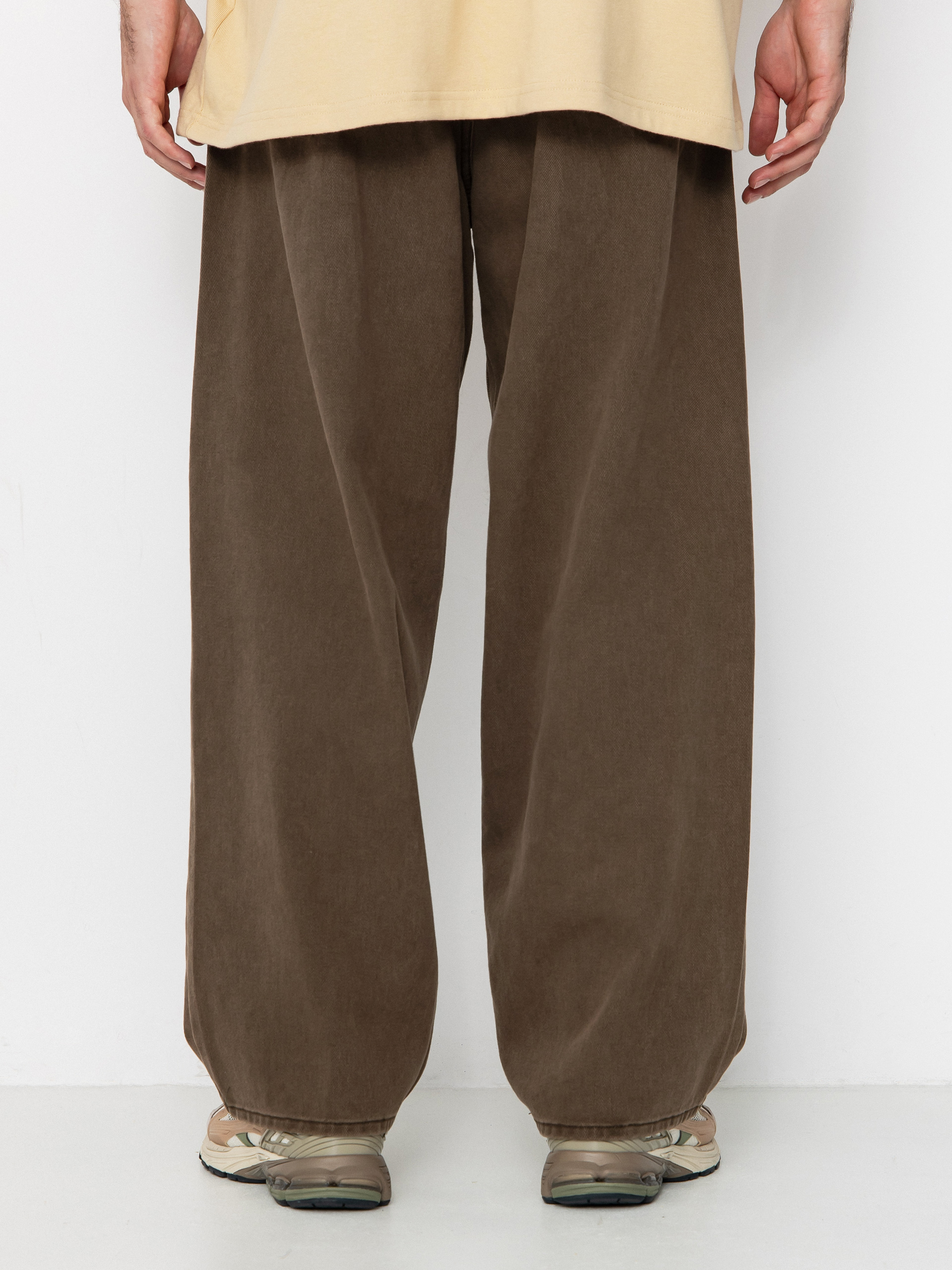 Панталони OBEY Bigwig Baggy Denim (wren faded wash)