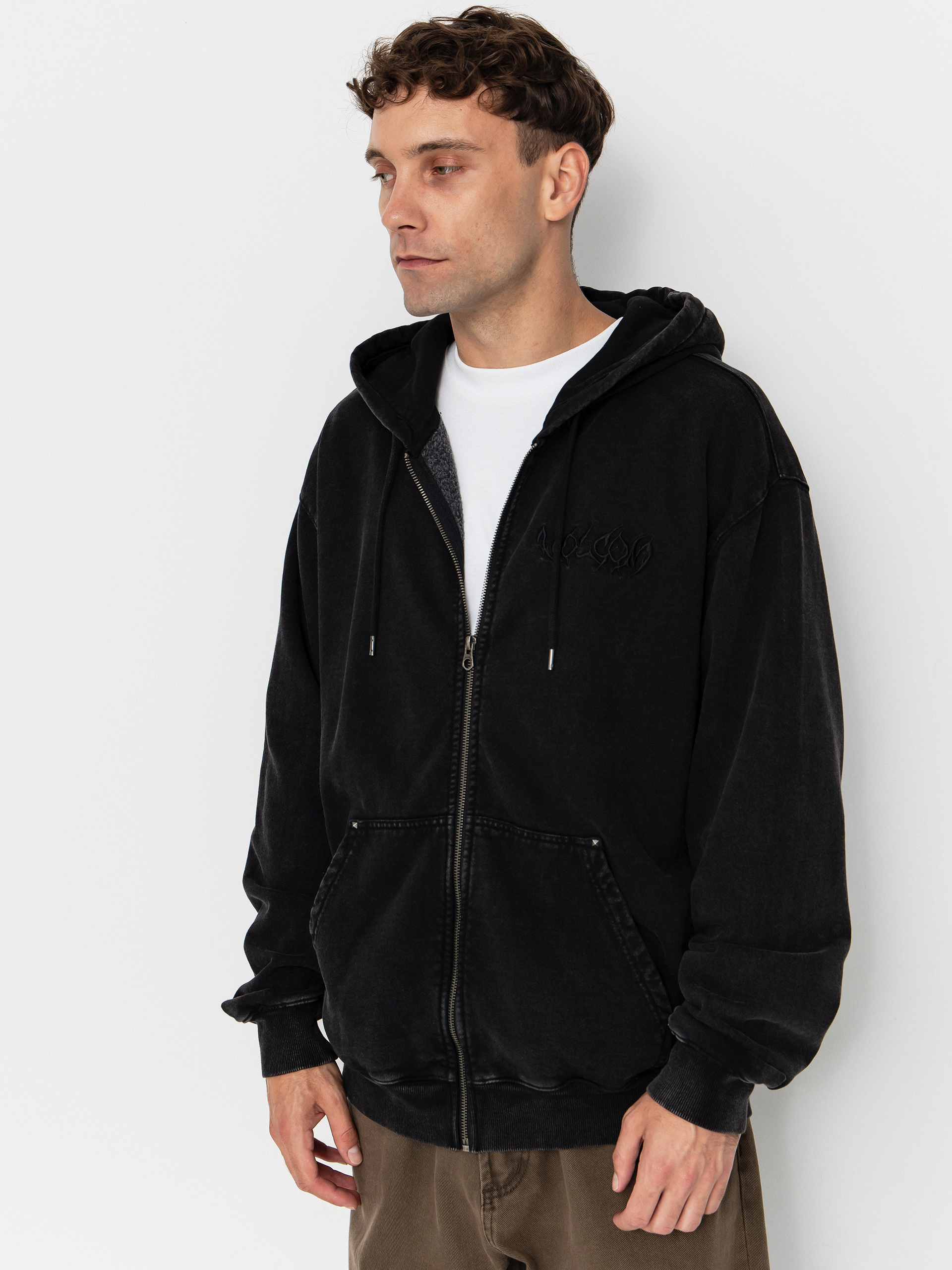 Суитшърт Volcom Studder Zip (black)