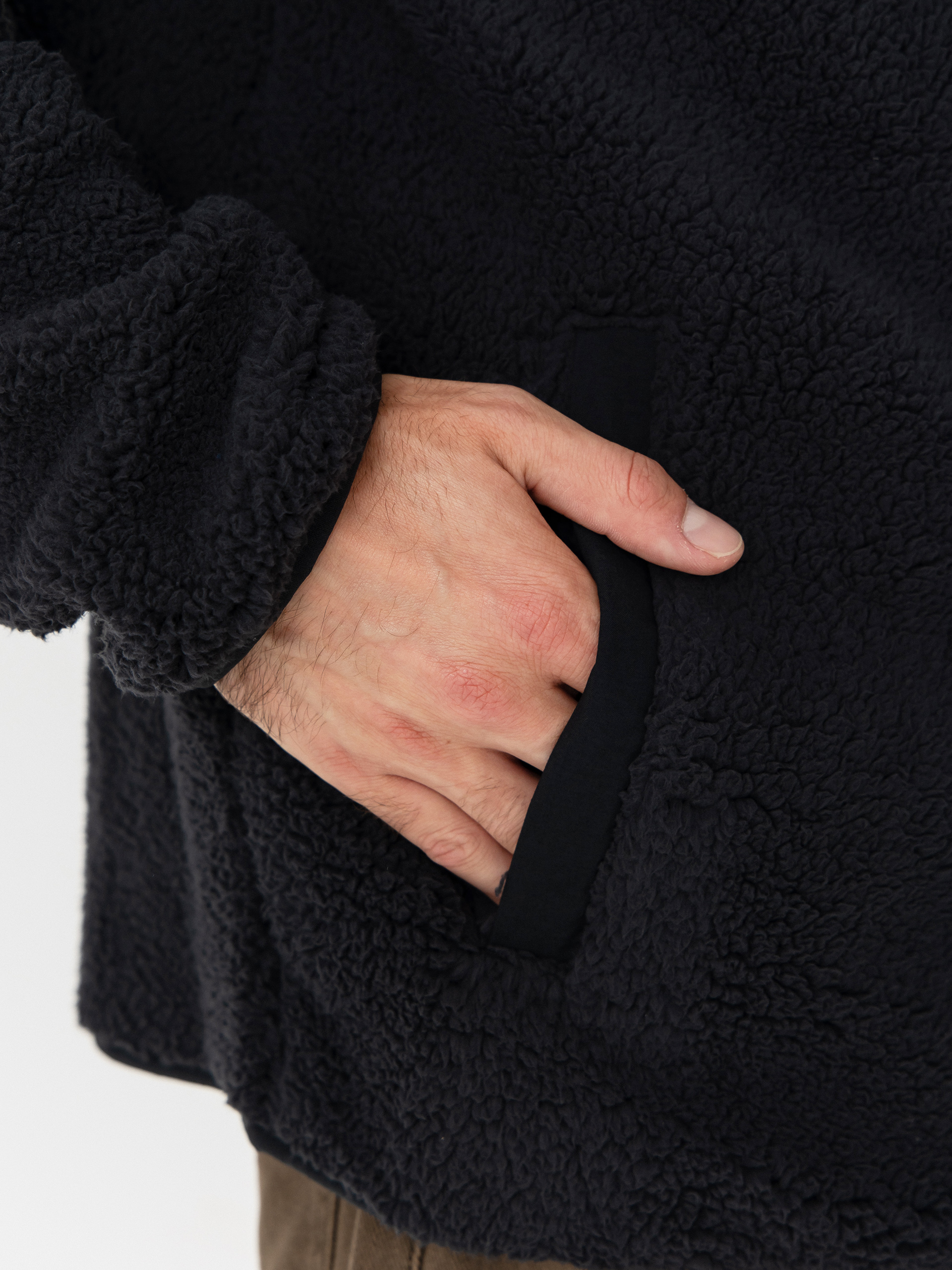 Мъжки Поларени суитшърт Columbia Rugged Ridge High Pile Full Zip (black)