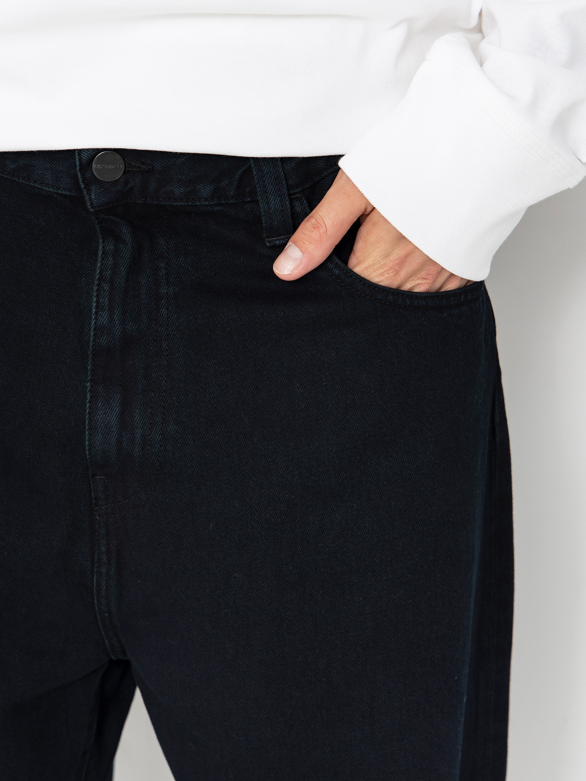 Панталони Carhartt WIP Landon (blue/midnight wash)