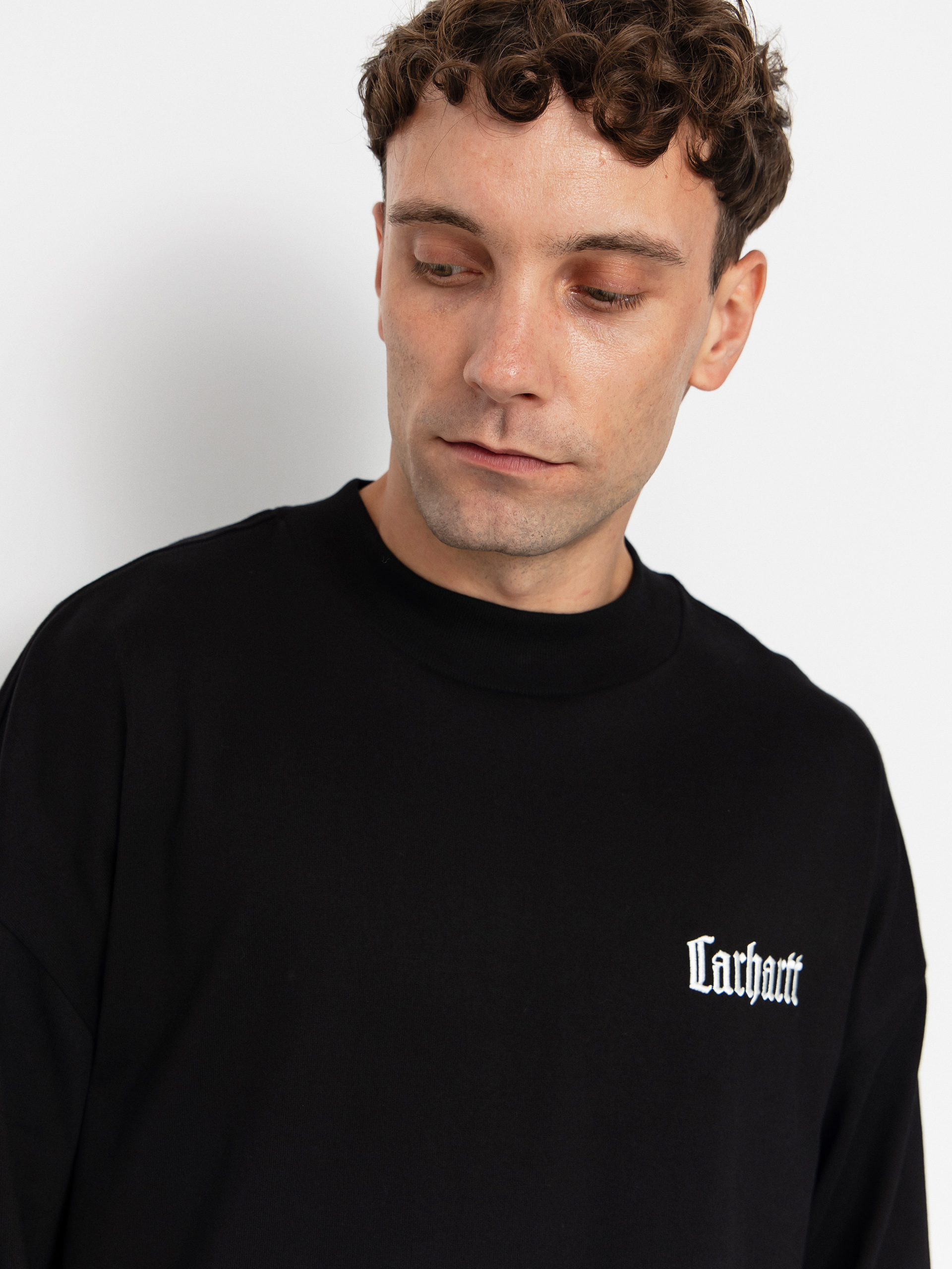 Блуза Carhartt WIP Schooling Mockneck (black/wax)